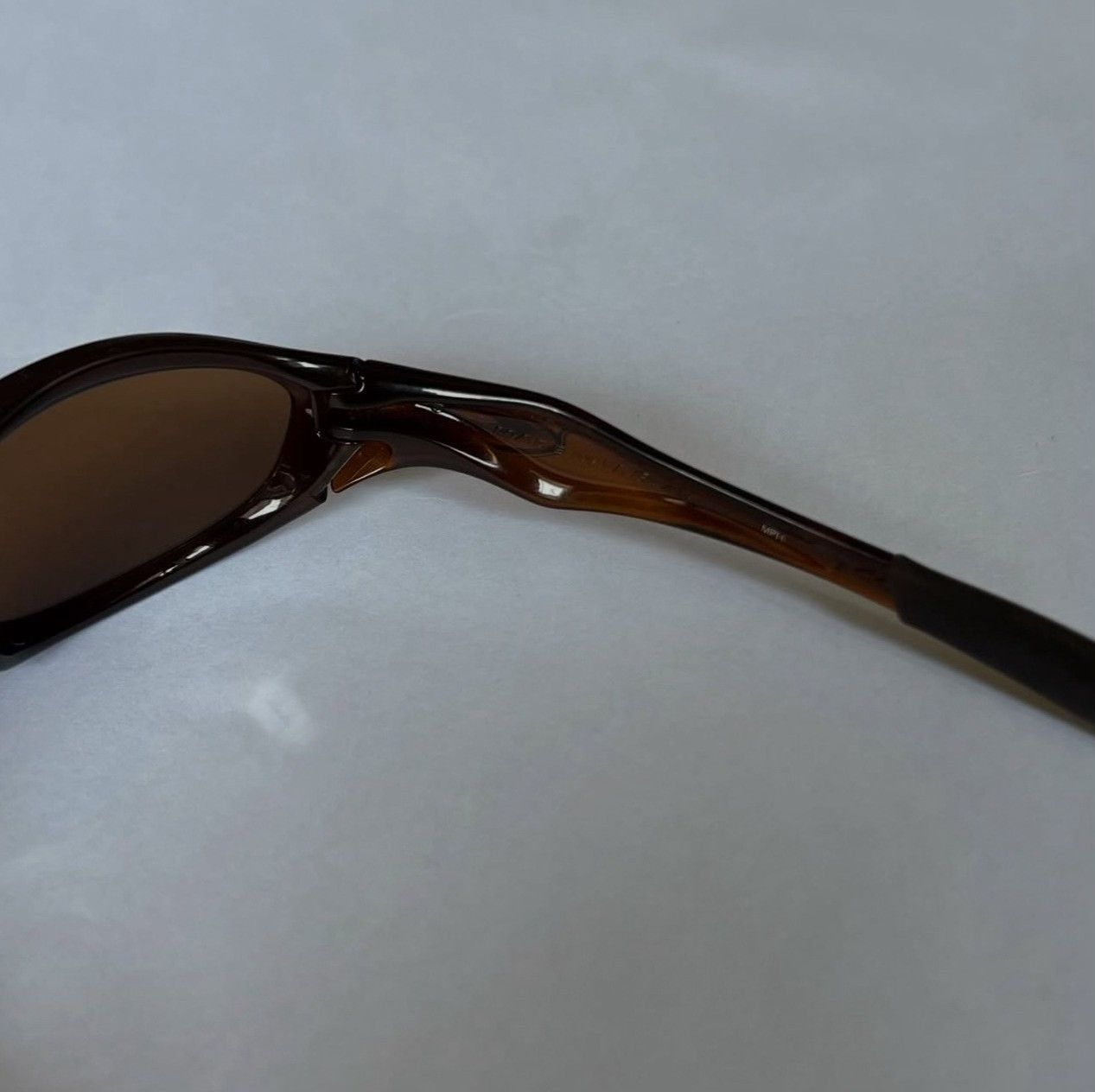 Vintage 2004 Oakley Unknown Rootbeer Gold Size ONE SIZE - 6 Thumbnail