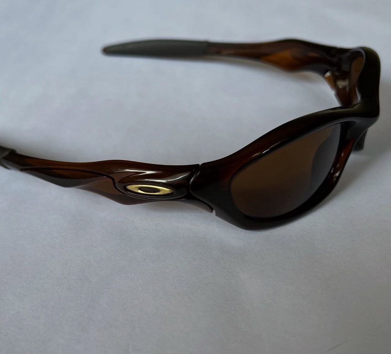Vintage 2004 Oakley Unknown Rootbeer Gold Size ONE SIZE - 4 Thumbnail