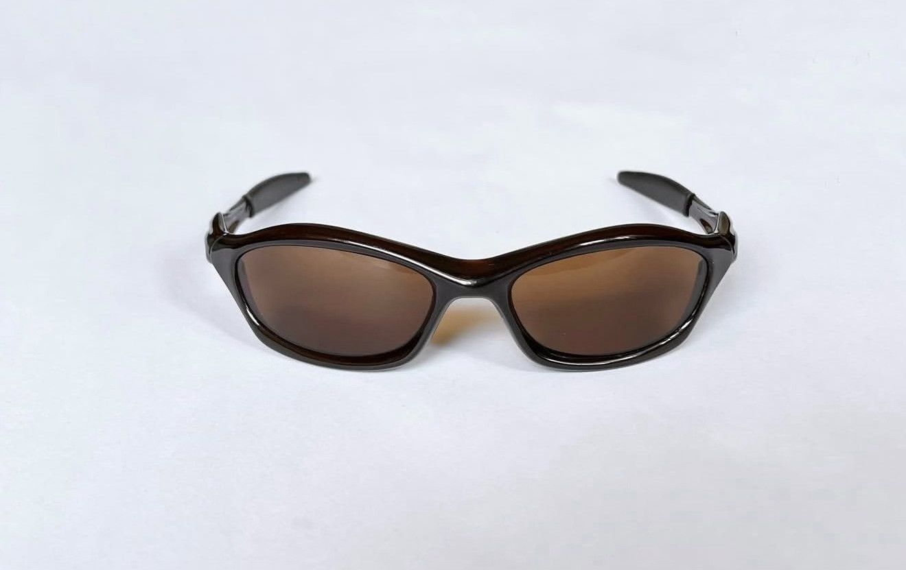 Vintage 2004 Oakley Unknown Rootbeer Gold Size ONE SIZE - 2 Thumbnail