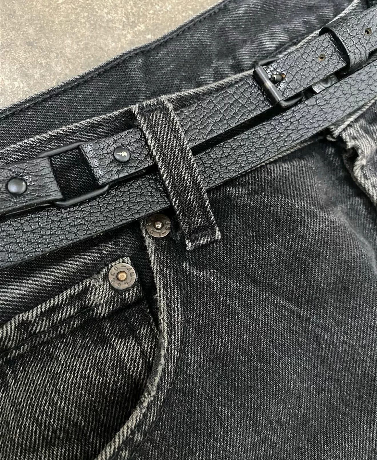 Vintage Vintage Dior Homme 2007 Navigate Strap Belt Size ONE SIZE - 3 Thumbnail