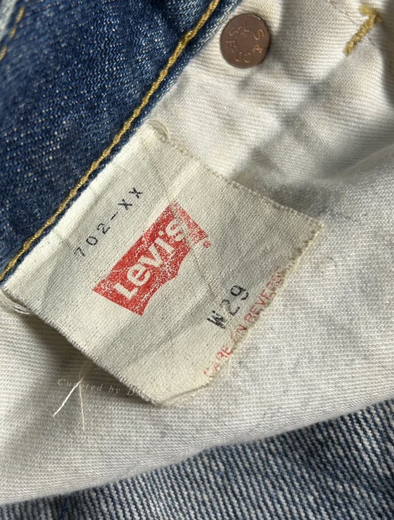 Vintage Vintage Levi's 90s 702xx BigE Japan Size US 29 - 5 Thumbnail