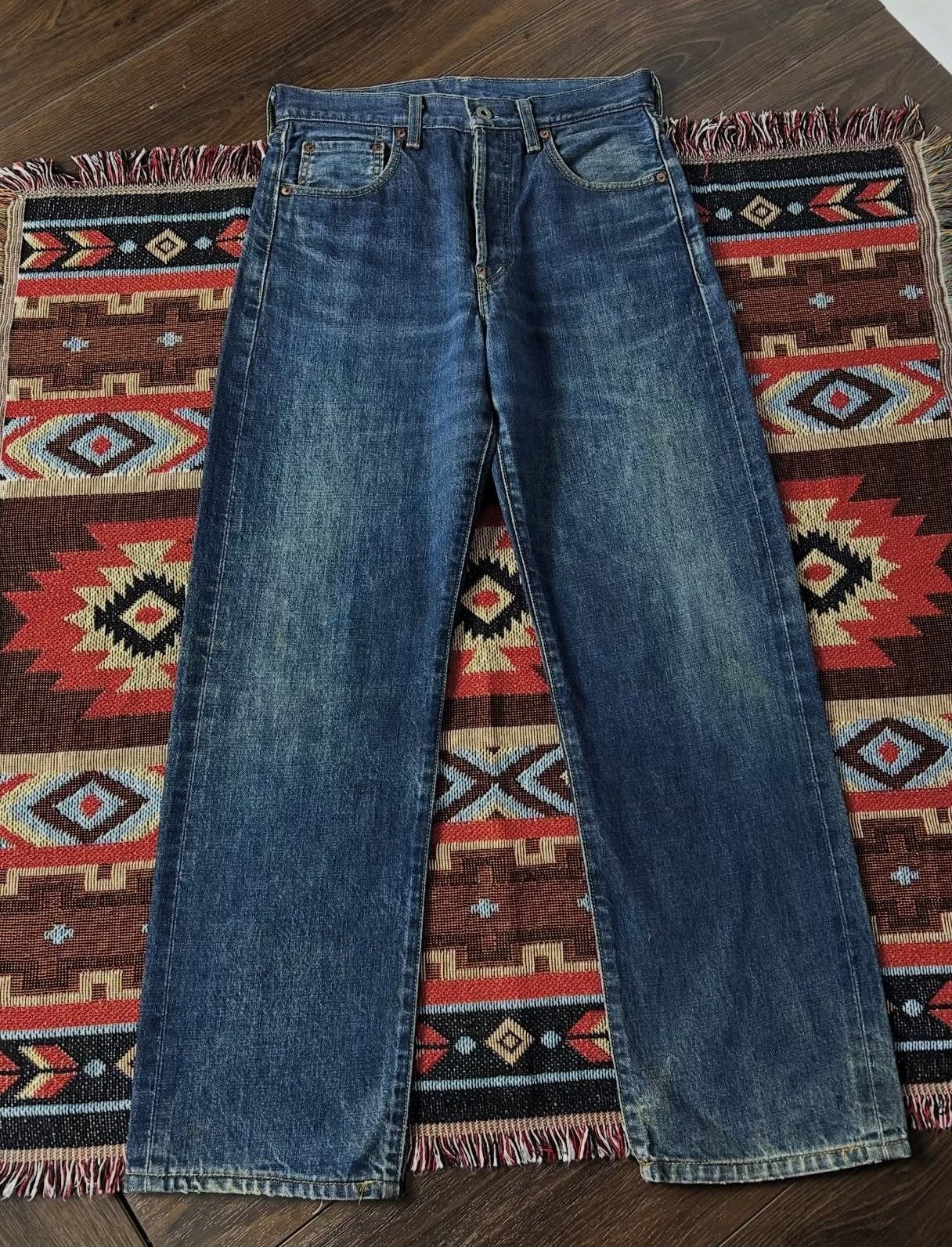 Vintage Vintage Levi's 90s 702xx BigE Japan Size US 29 - 3 Thumbnail