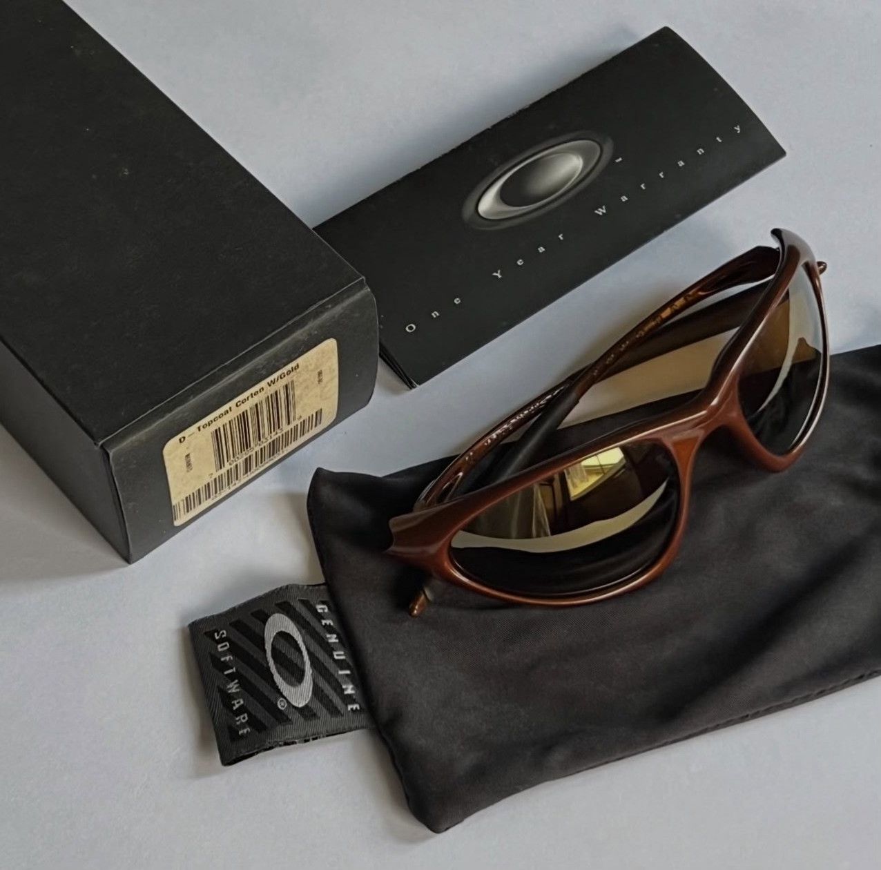 Vintage 1997 Oakley Topcoat Size ONE SIZE - 8 Thumbnail