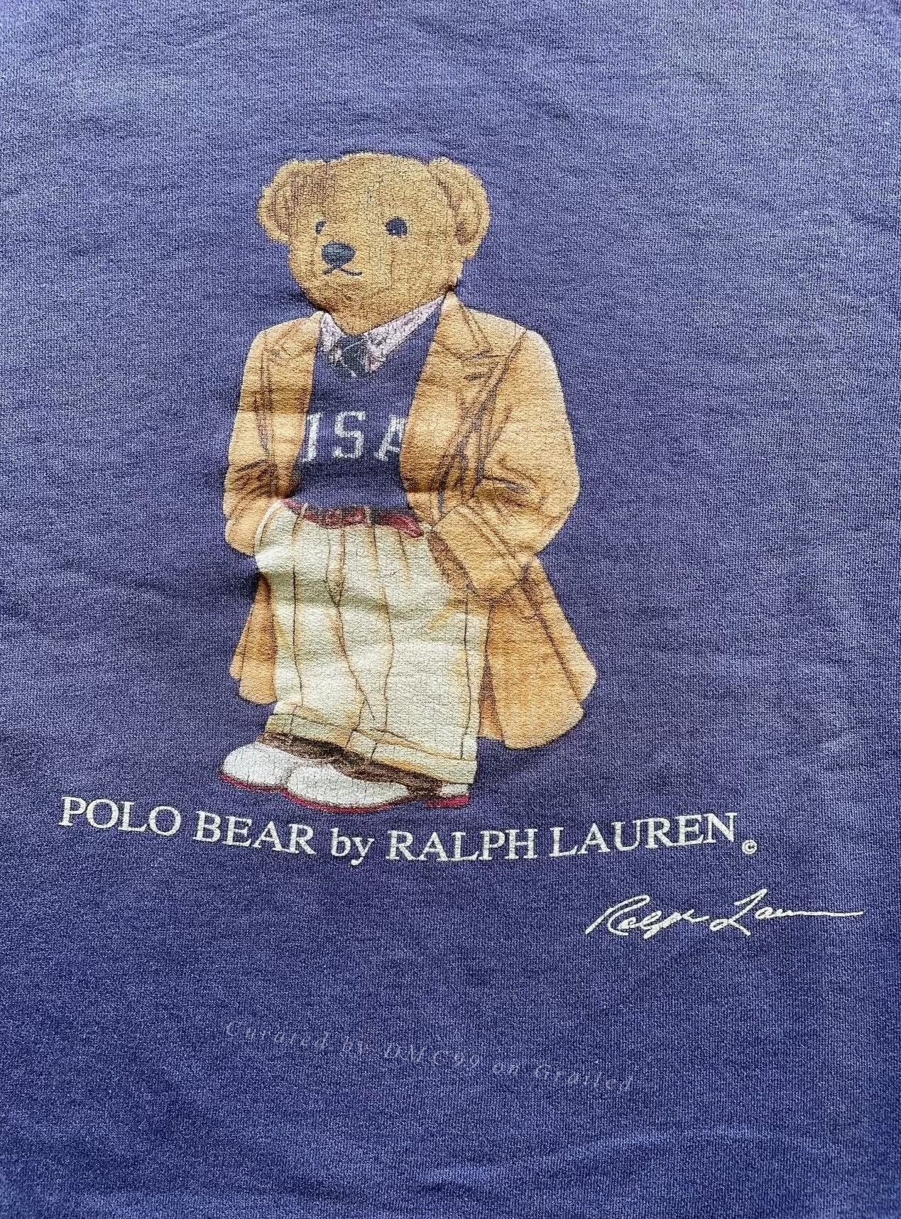 Vintage Vintage RL Polo Bear Hooded Sweatshirt Size US M / EU 48-50 / 2 - 2 Thumbnail