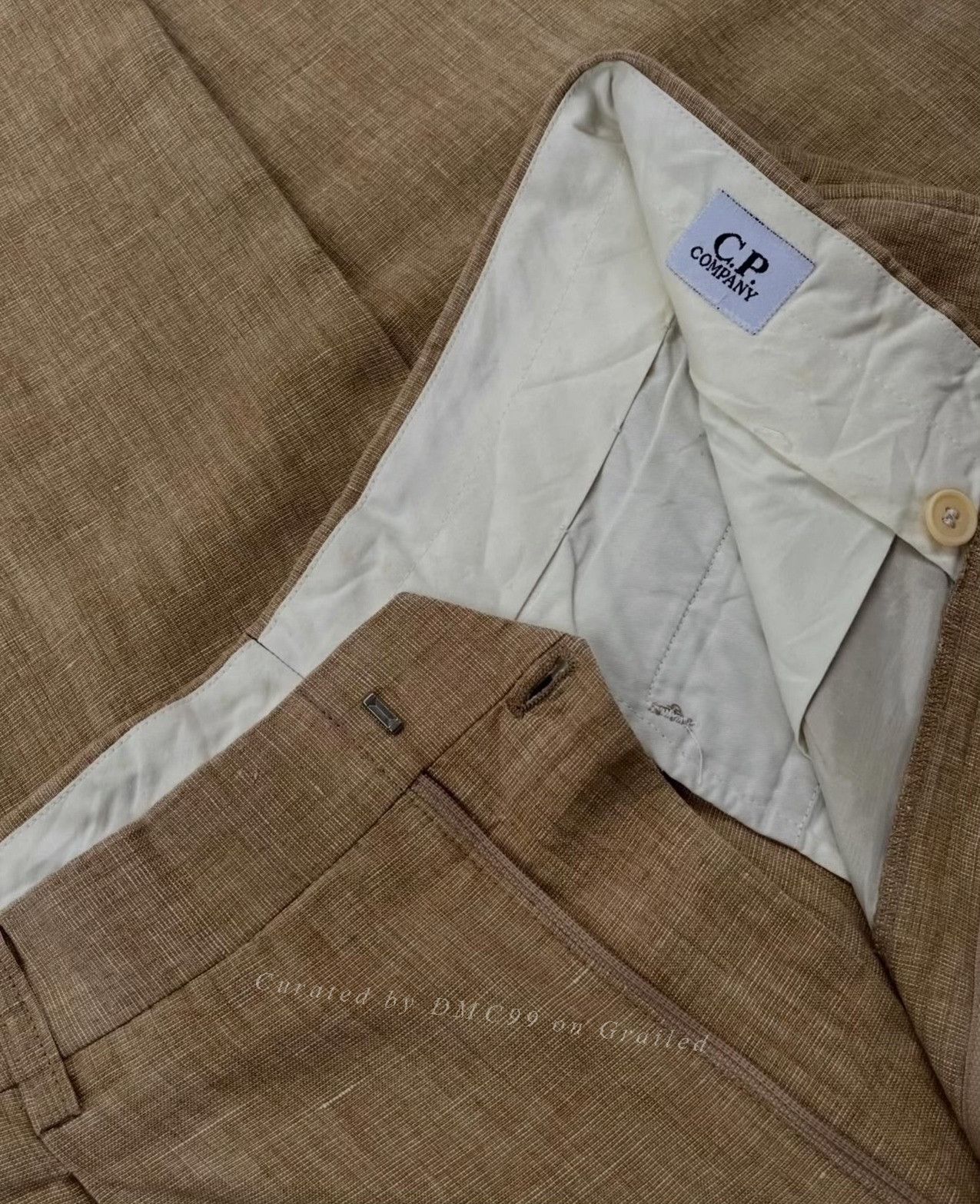 Vintage Vintage CP Company Linen Trousers Size US 26 / EU 42 - 4 Thumbnail