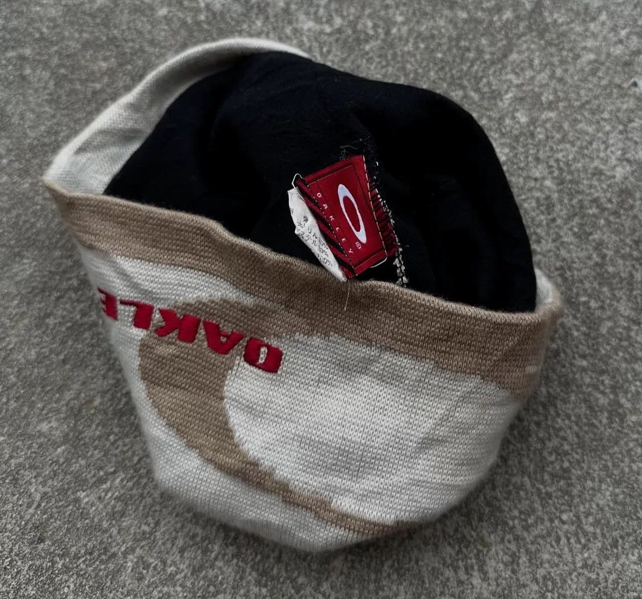 Vintage Vintage 2000s Oakley Reversible Beanie Size ONE SIZE - 2 Thumbnail