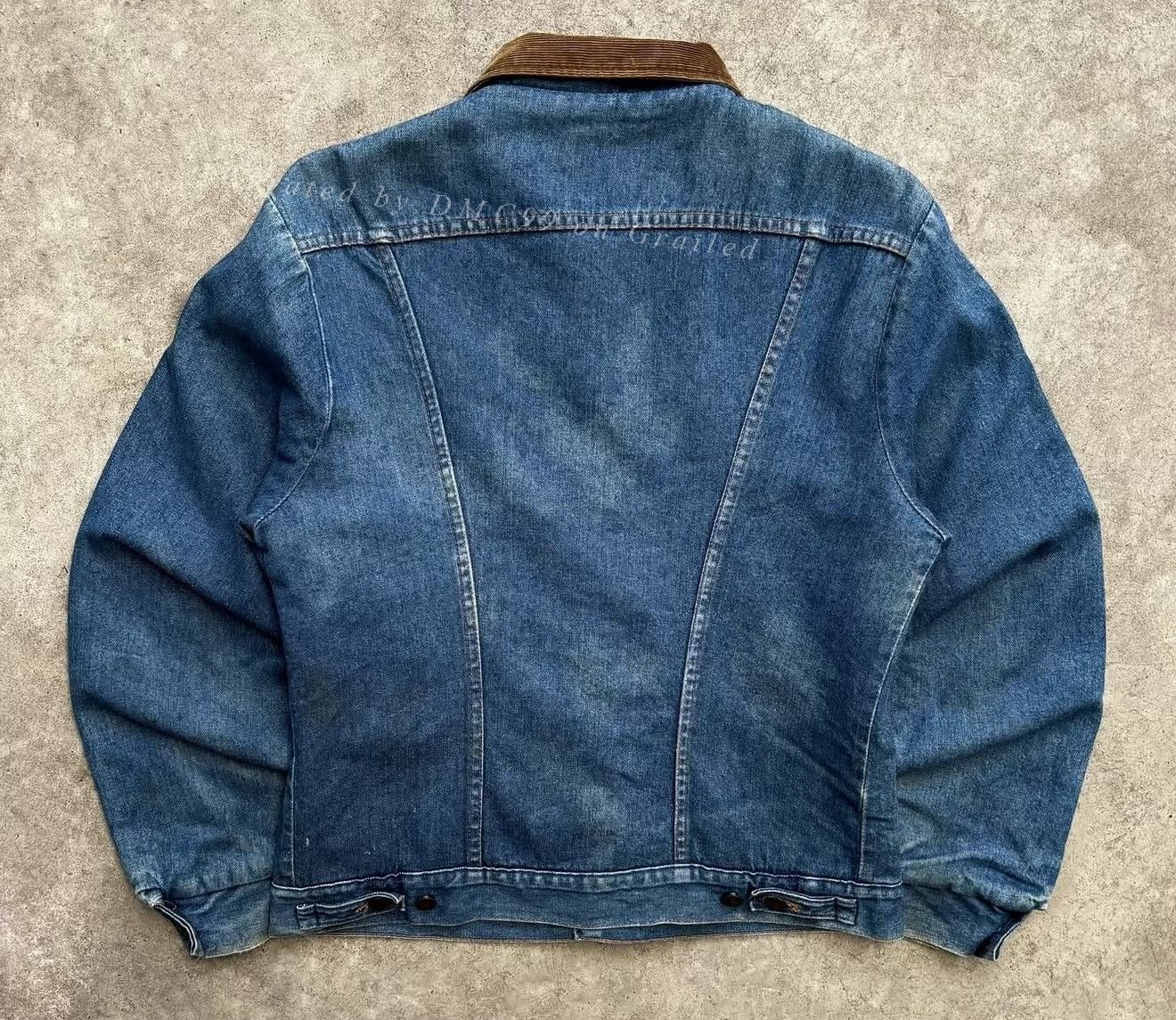 Vintage Vintage Wrangler 1980s Denim Sherpa Lined Trucker Jacket Size US M / EU 48-50 / 2 - 7 Thumbnail
