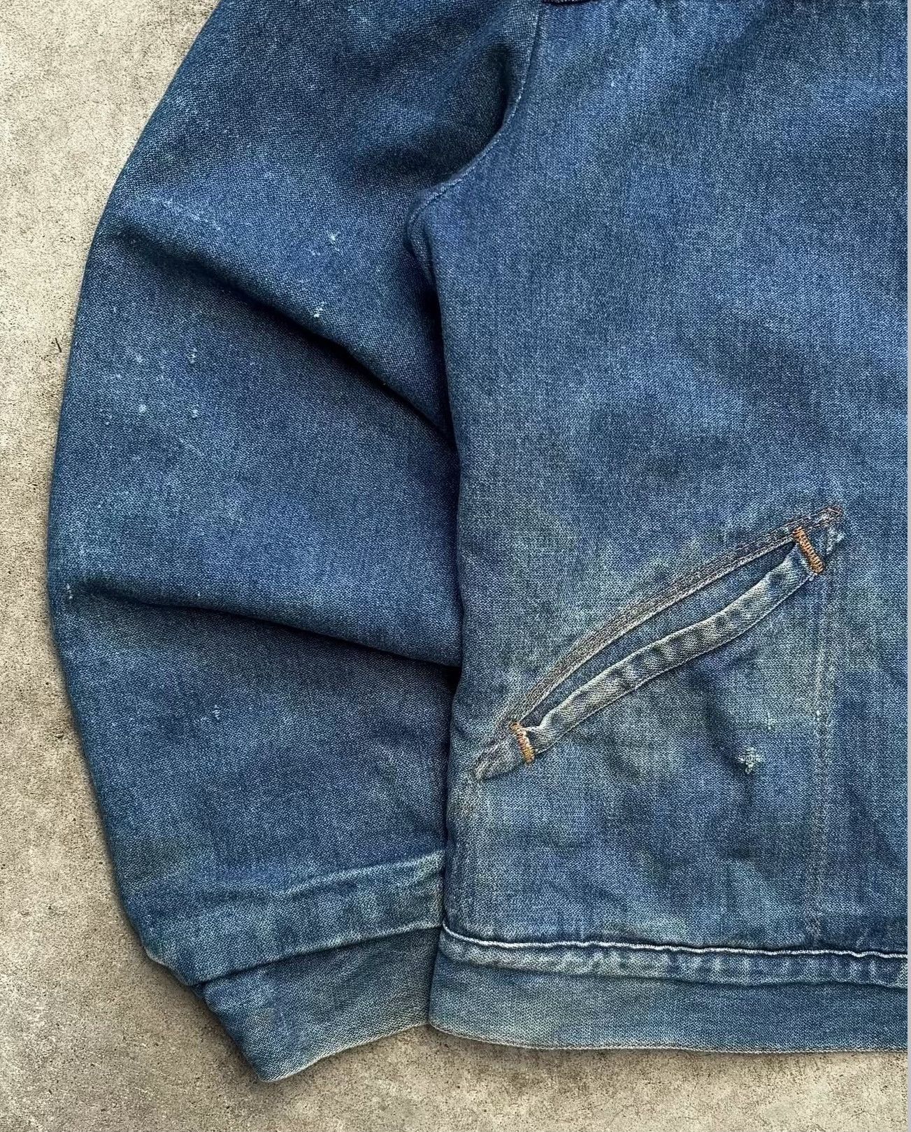 Vintage Vintage Wrangler 1980s Denim Sherpa Lined Trucker Jacket Size US M / EU 48-50 / 2 - 3 Thumbnail