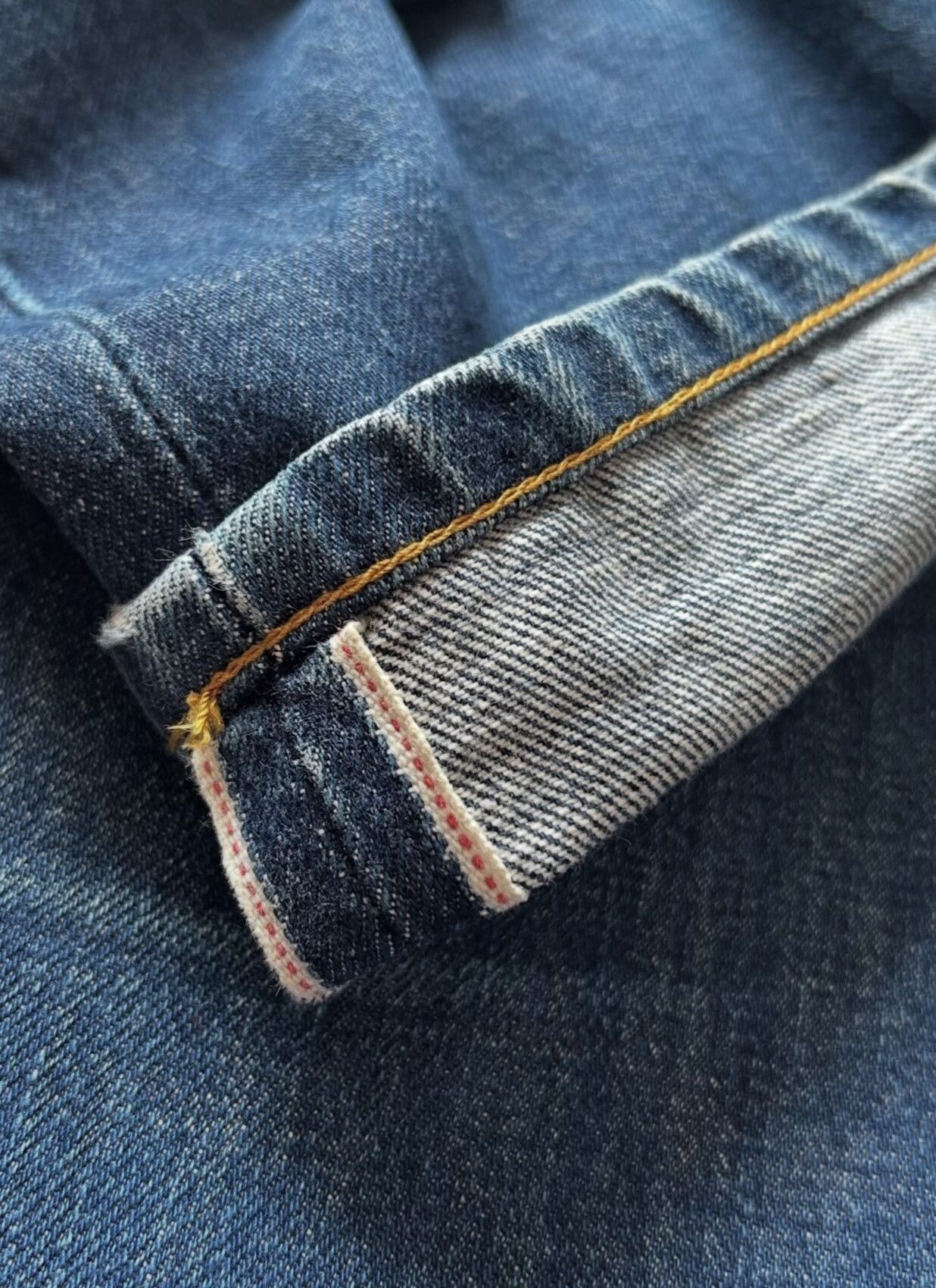 Vintage Vintage Levi's 1990s 503B Selvedge Denim Pant Size US 26 / EU 42 - 7 Thumbnail