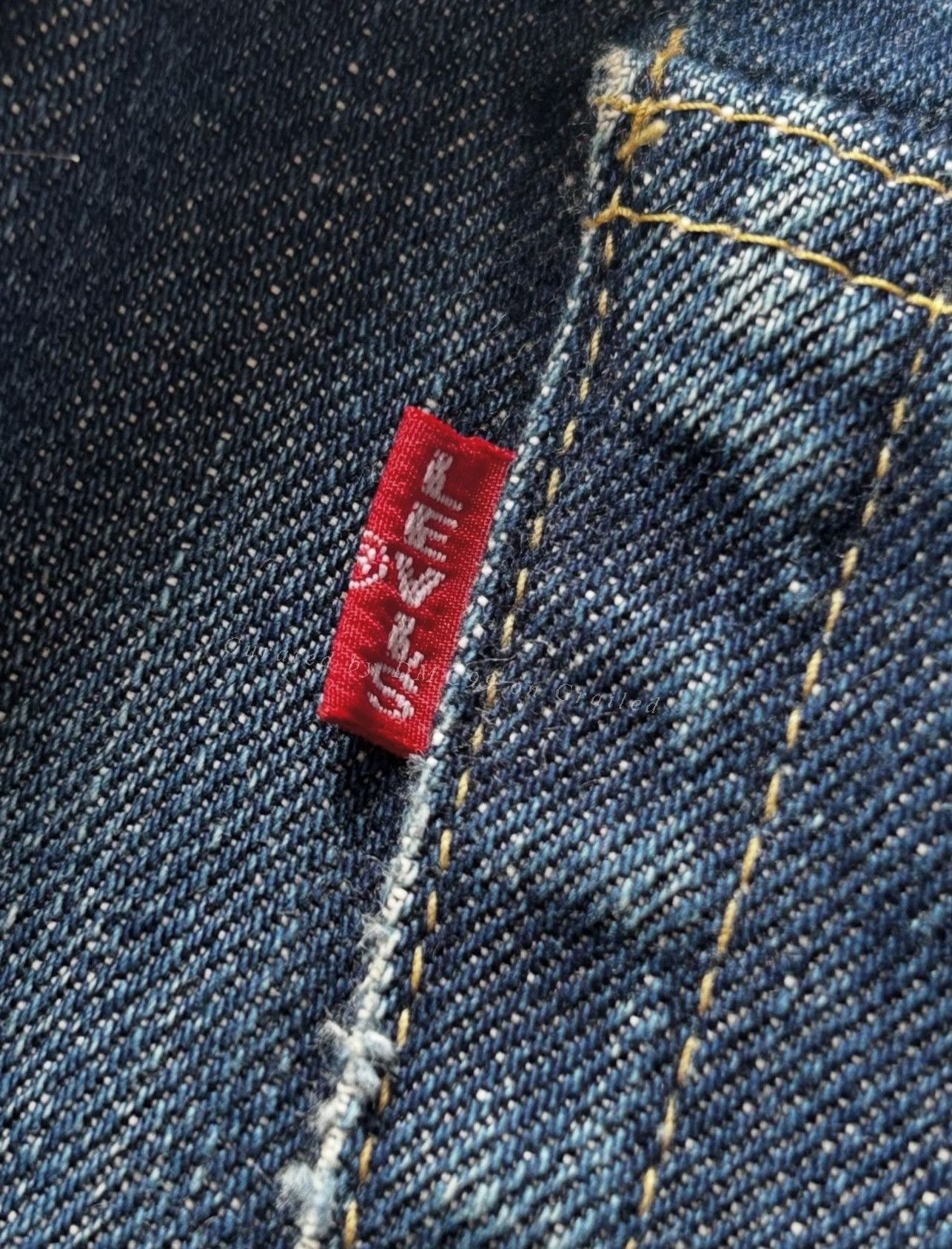 Vintage Vintage Levi's 1990s 503B Selvedge Denim Pant Size US 26 / EU 42 - 5 Thumbnail