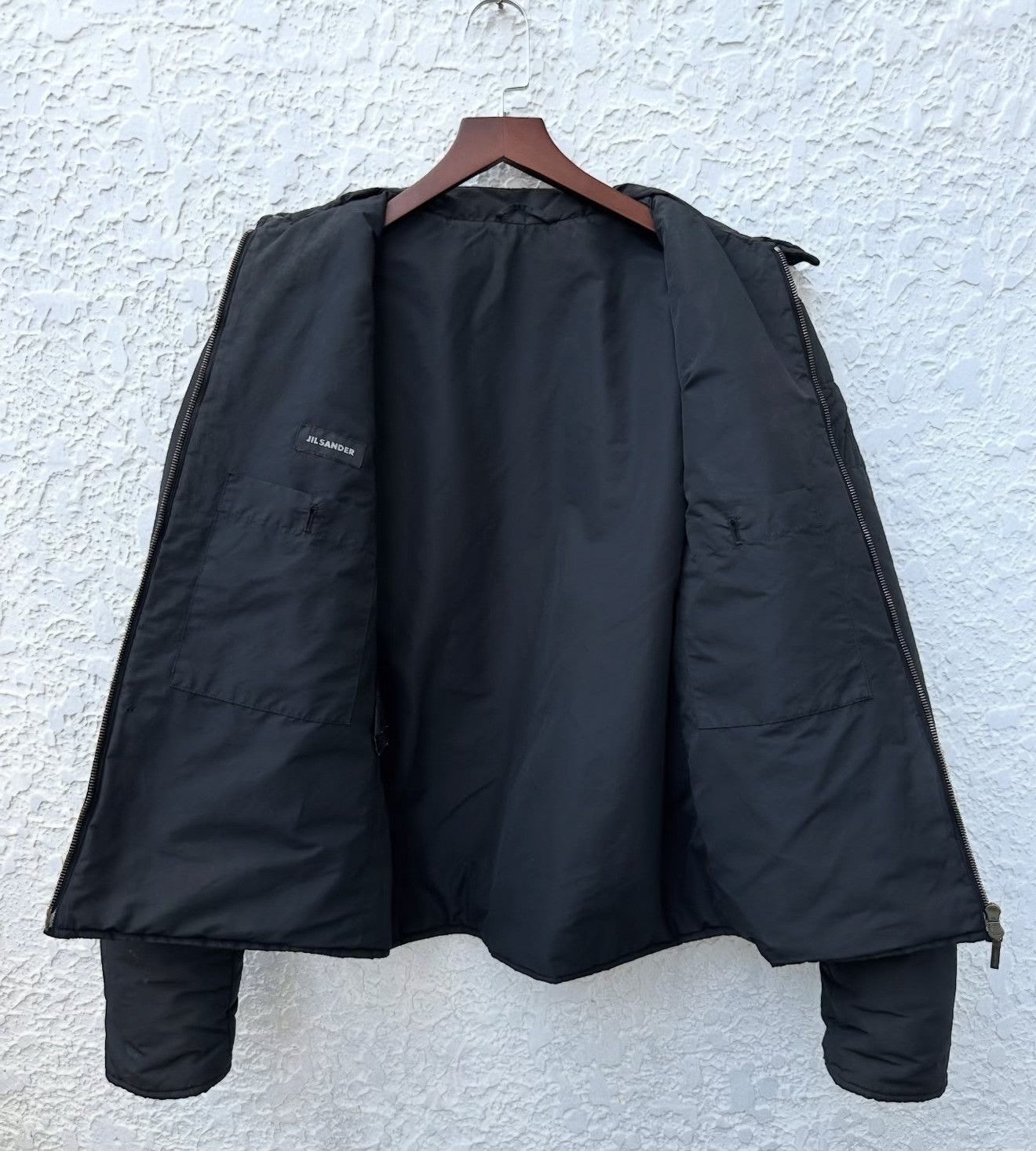 Vintage Vintage JIL SANDER AW2004 G Shot Bomber Jacket Size US M / EU 48-50 / 2 - 4 Thumbnail