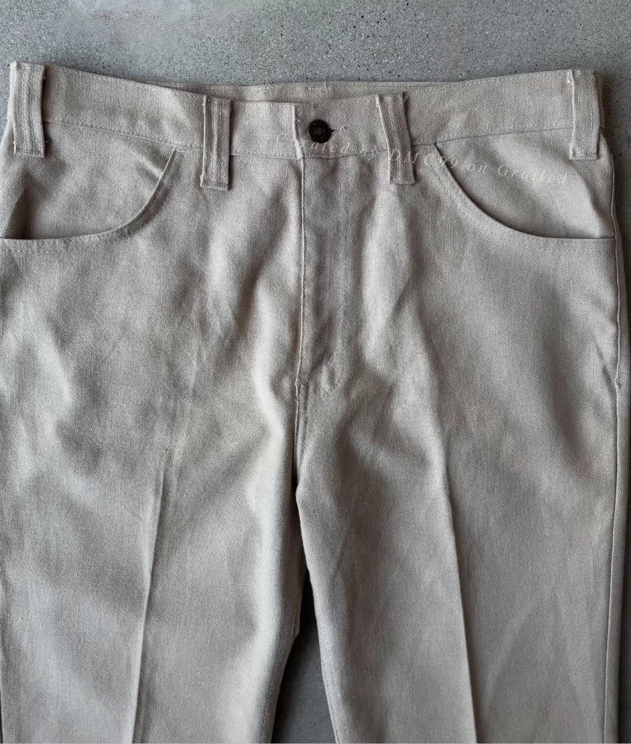 Vintage Vintage 70s Levi's 646 Bell Bottom Size US 33 - 2 Thumbnail