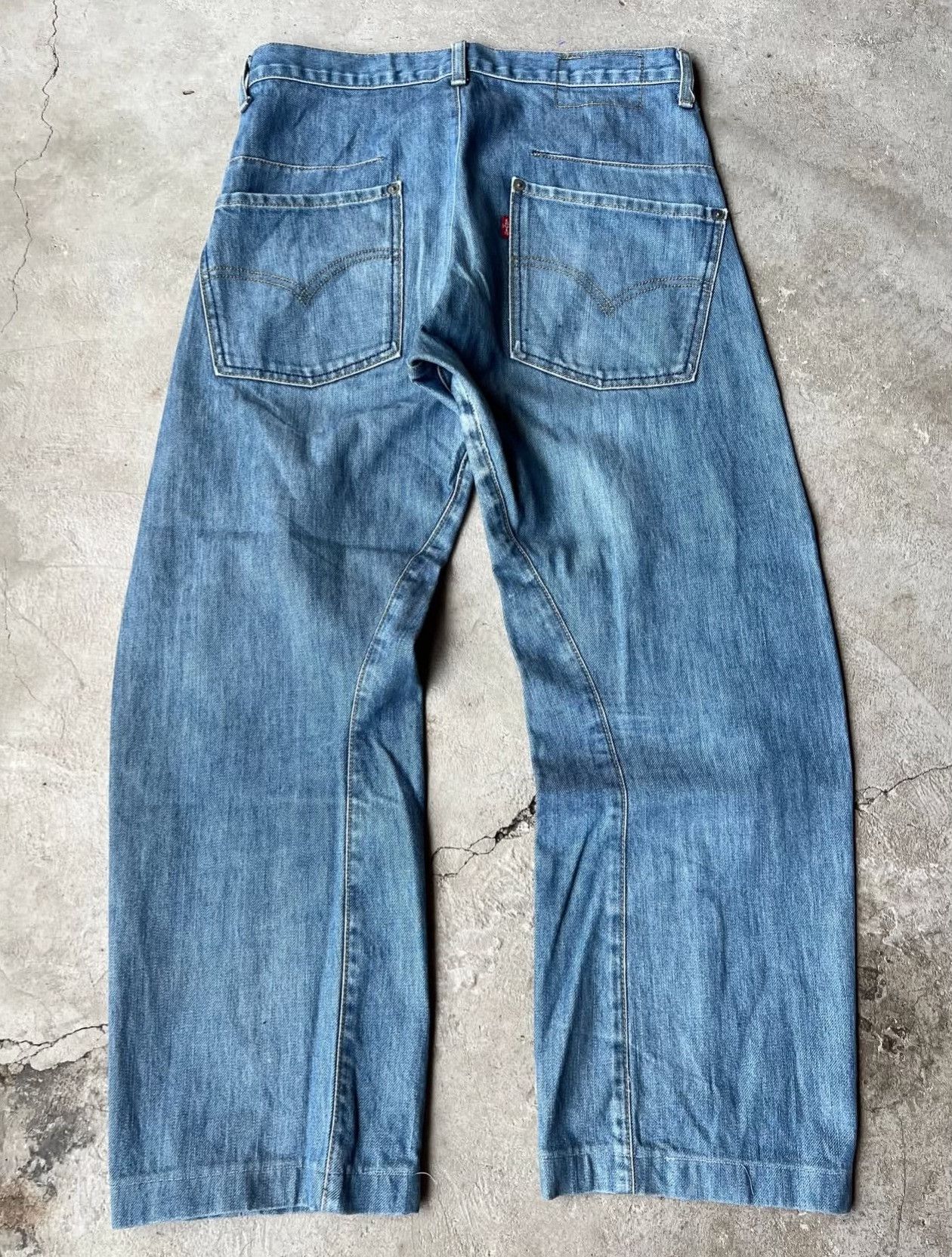 Vintage Vintage Levi's 2000s Engineered Jeans LEJ Size US 32 / EU 48 - 2 Thumbnail