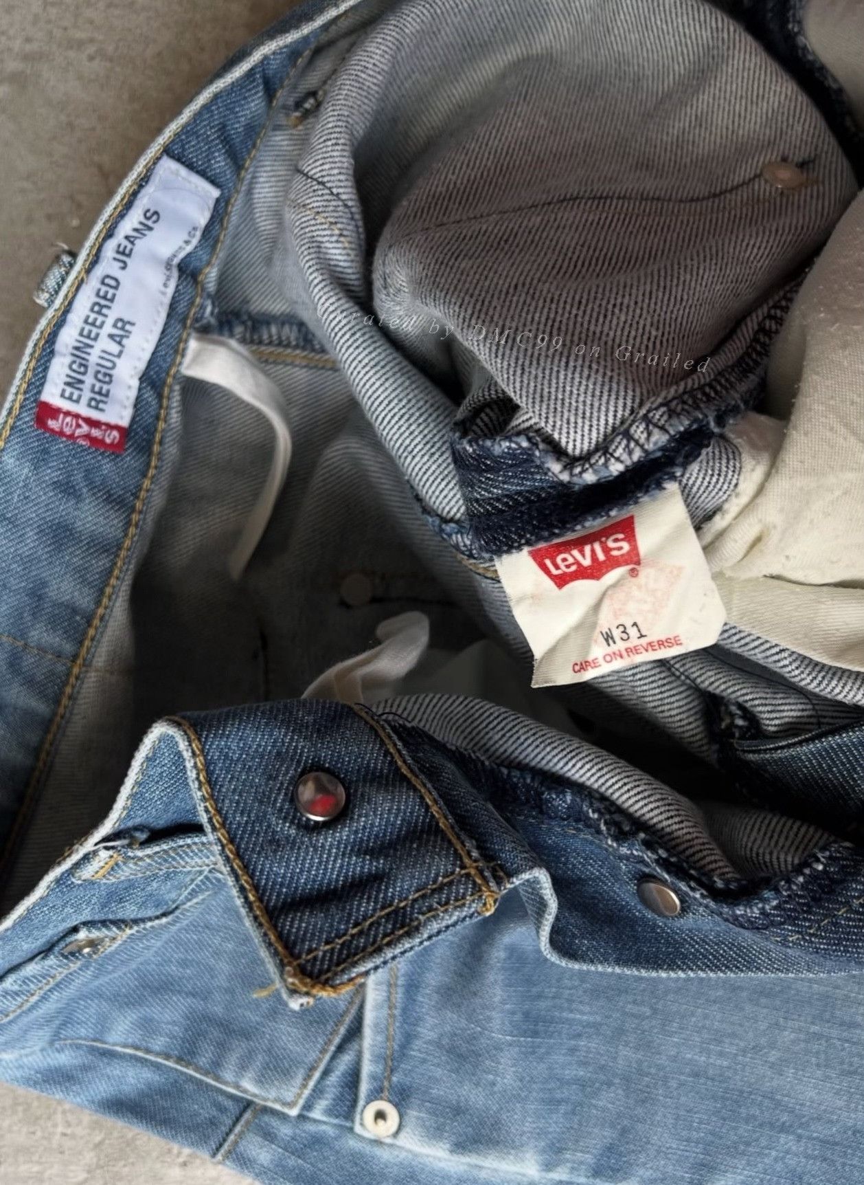 Vintage Vintage Levi's 2000s Engineered Jeans LEJ Size US 32 / EU 48 - 6 Thumbnail