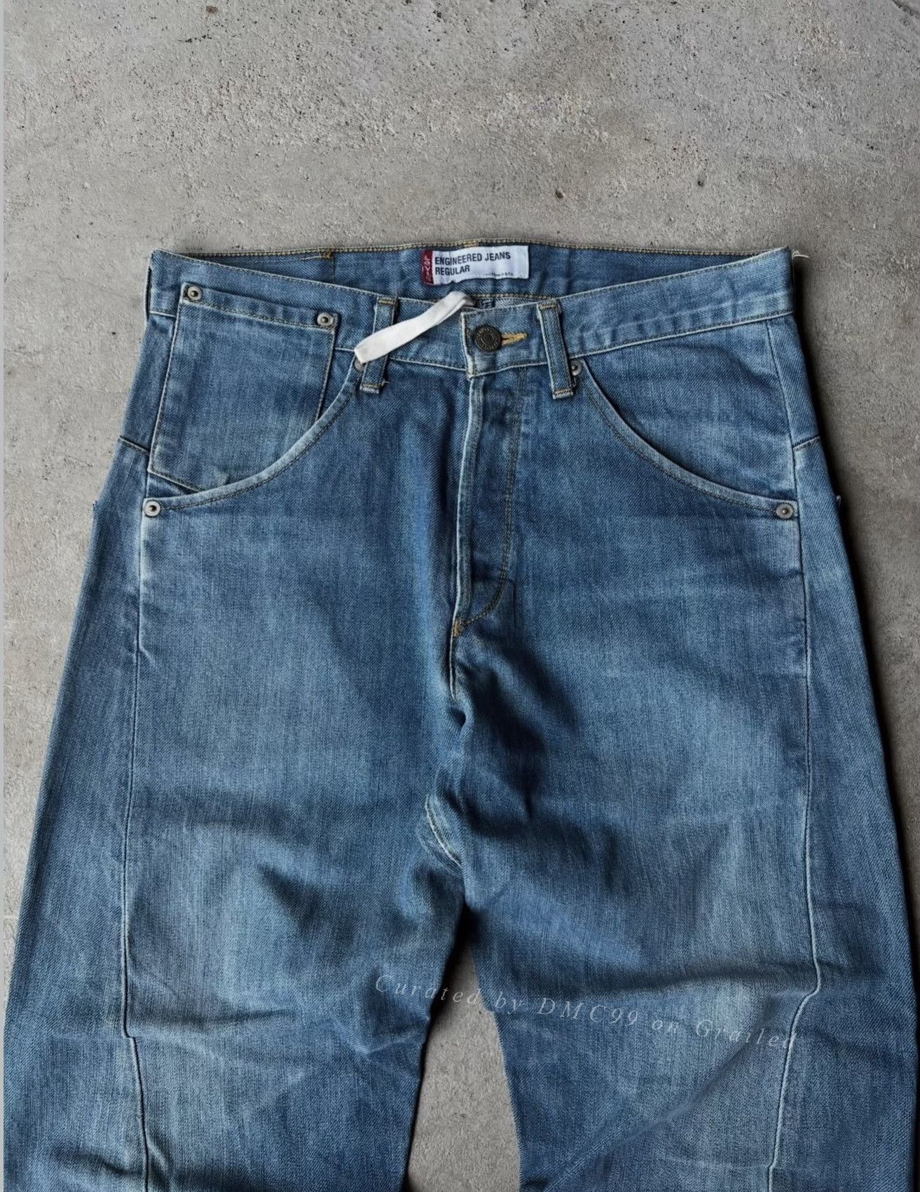 Vintage Vintage Levi's 2000s Engineered Jeans LEJ Size US 32 / EU 48 - 9 Thumbnail