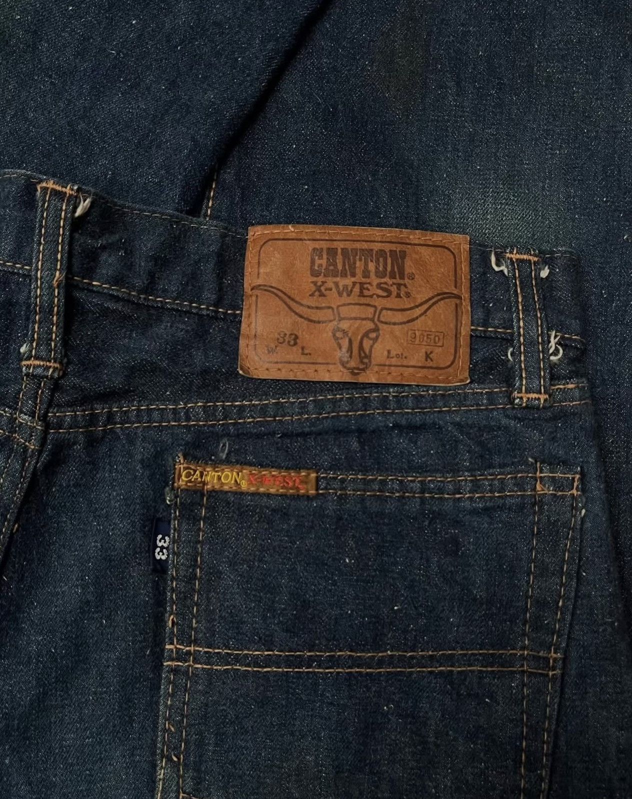Vintage Vintage Canton 1970's X-West 9050 Denim Size US 28 / EU 44 - 6 Thumbnail