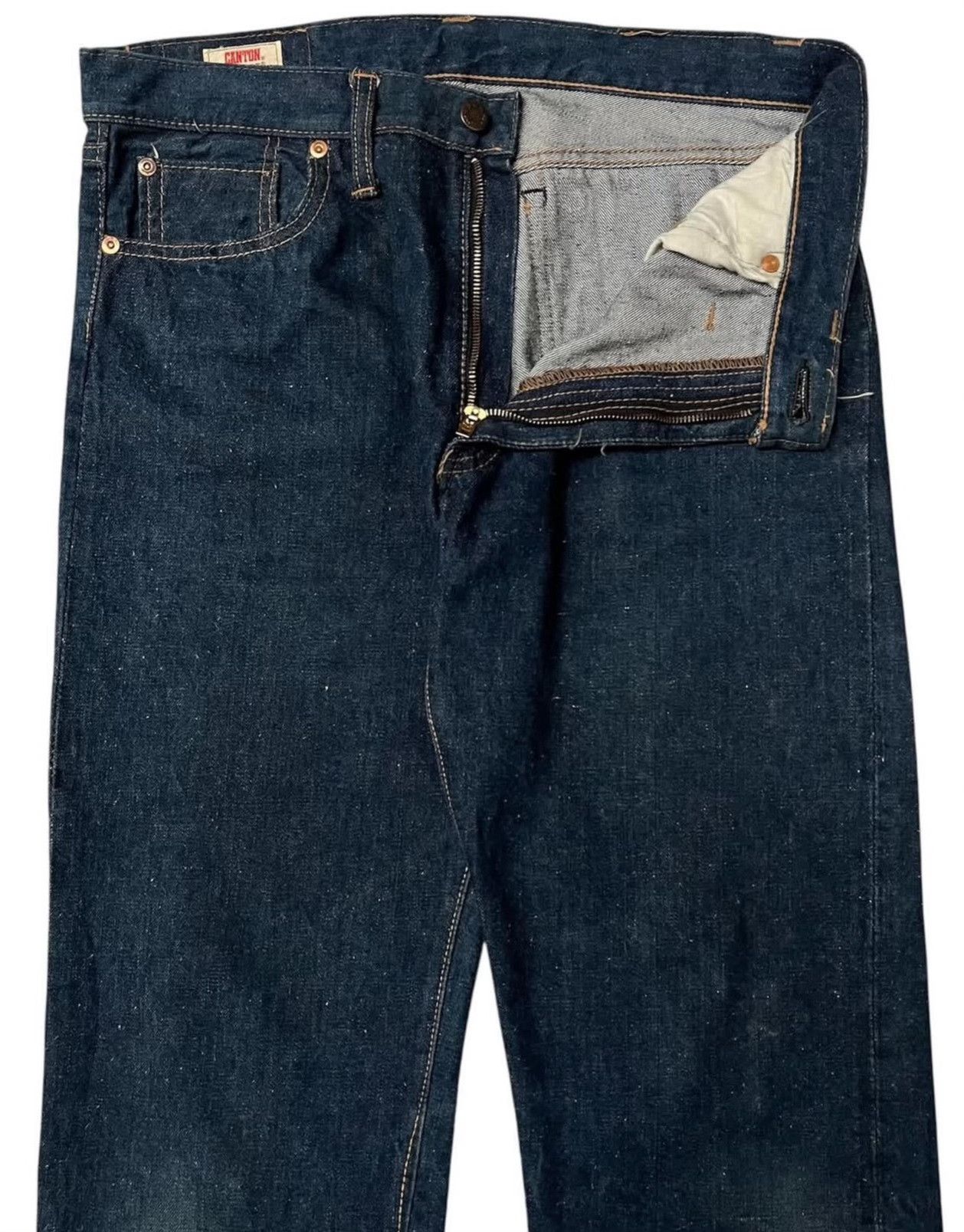 Vintage Vintage Canton 1970's X-West 9050 Denim Size US 28 / EU 44 - 2 Thumbnail