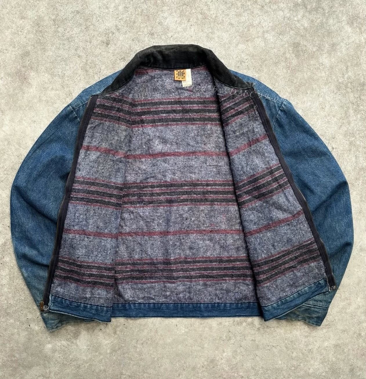 Vintage 70s Big Ben Wrangler Denim Work Jacket Size US M / EU 48-50 / 2 - 5 Thumbnail
