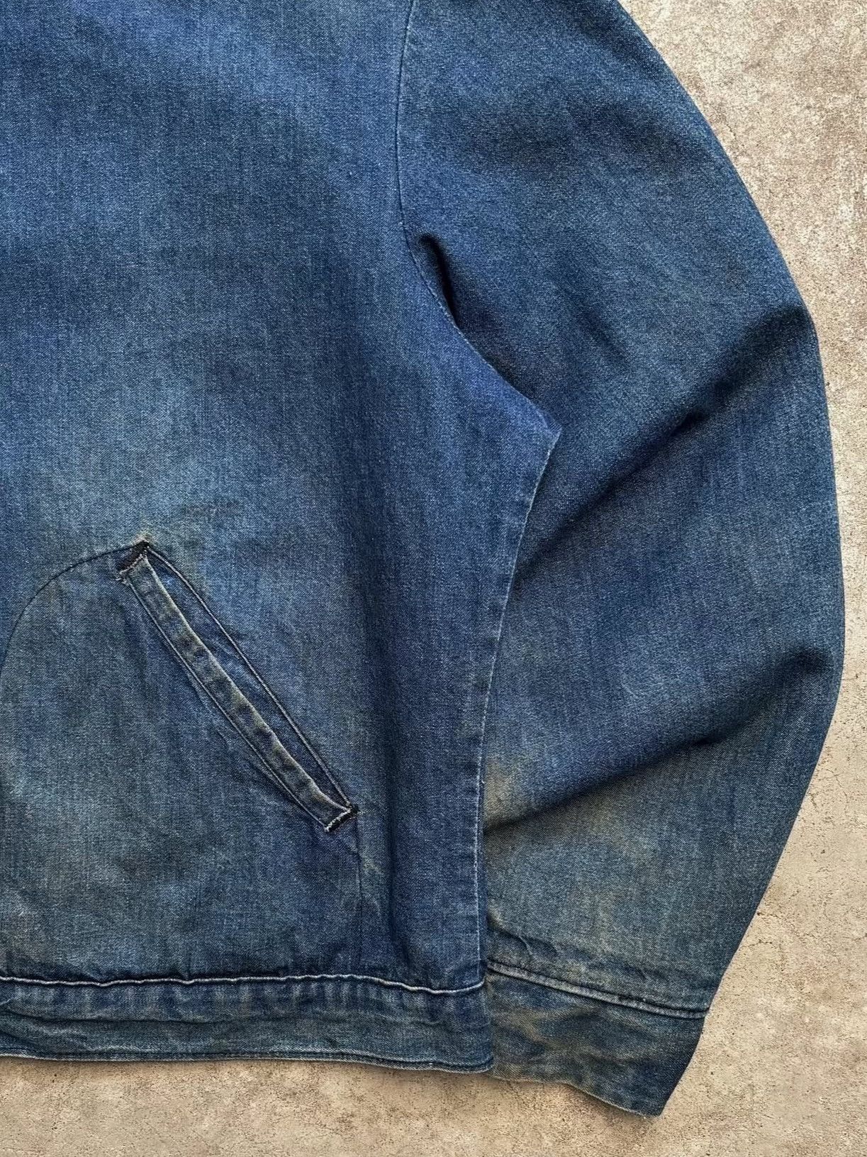 Vintage 70s Big Ben Wrangler Denim Work Jacket Size US M / EU 48-50 / 2 - 4 Thumbnail