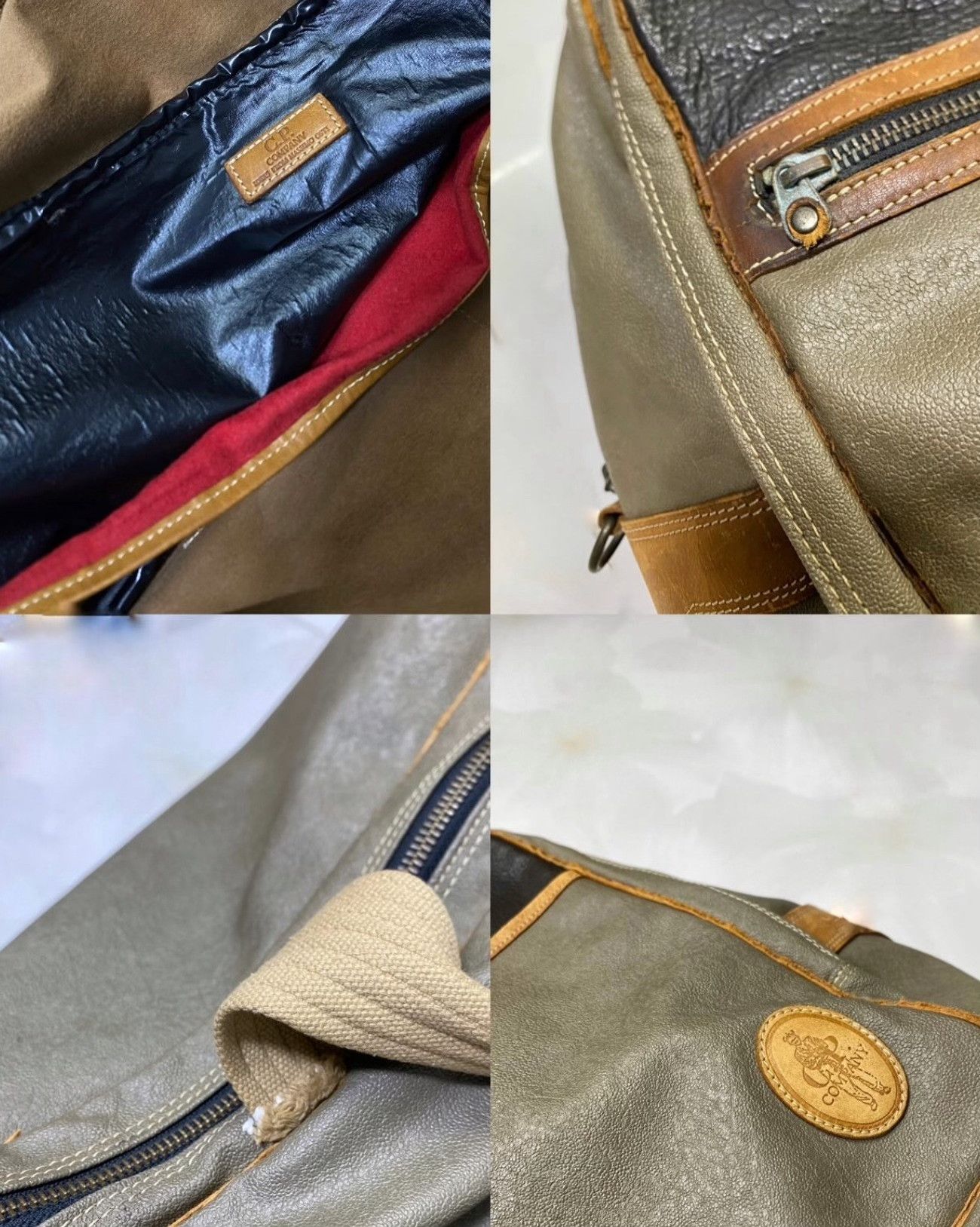 Vintage Vintage 1990s CP Company Travel Big Bag Size ONE SIZE - 3 Thumbnail