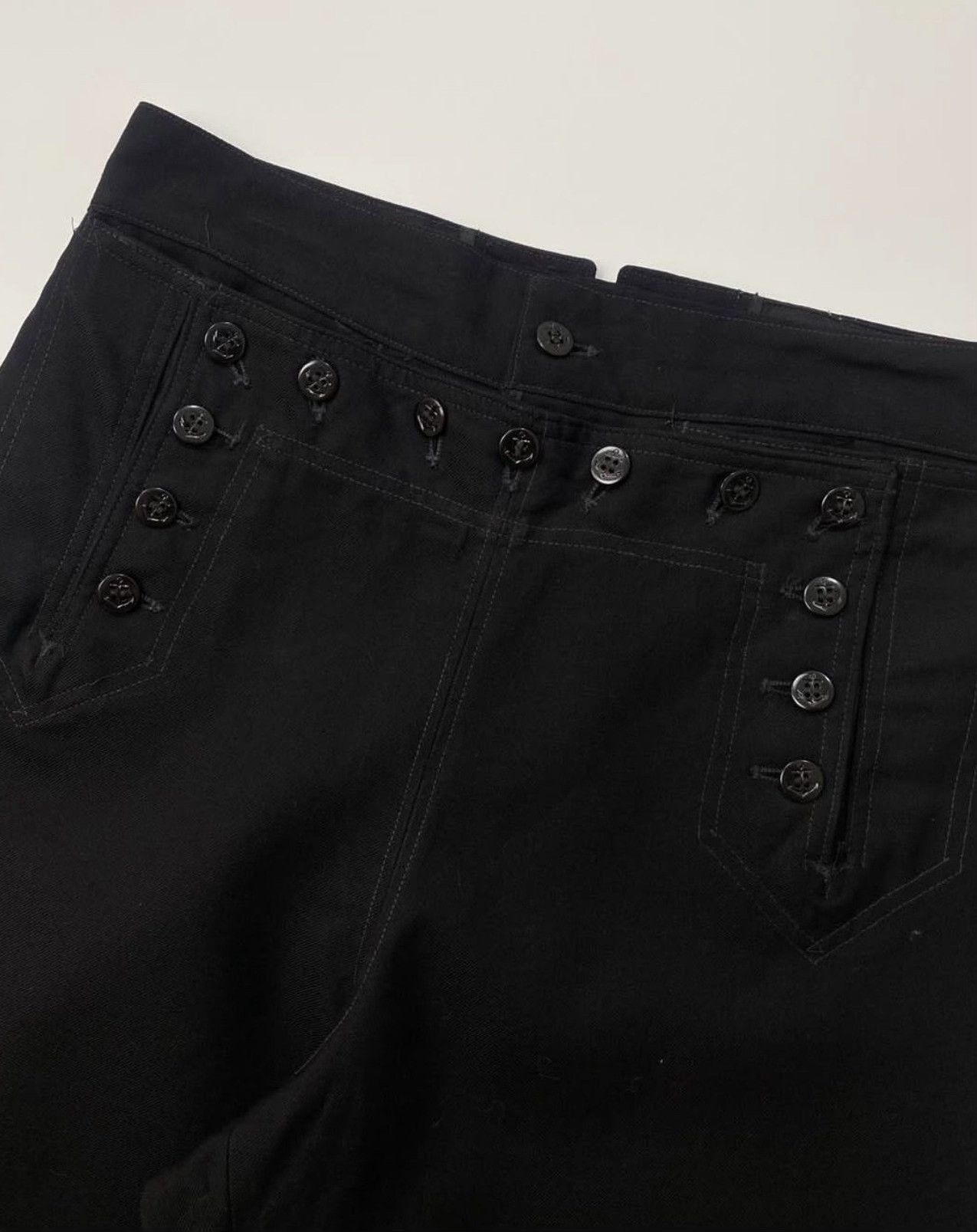 Vintage 1980s US Navy Cracker Jack Wool Pants Size US 32 / EU 48 - 3 Thumbnail