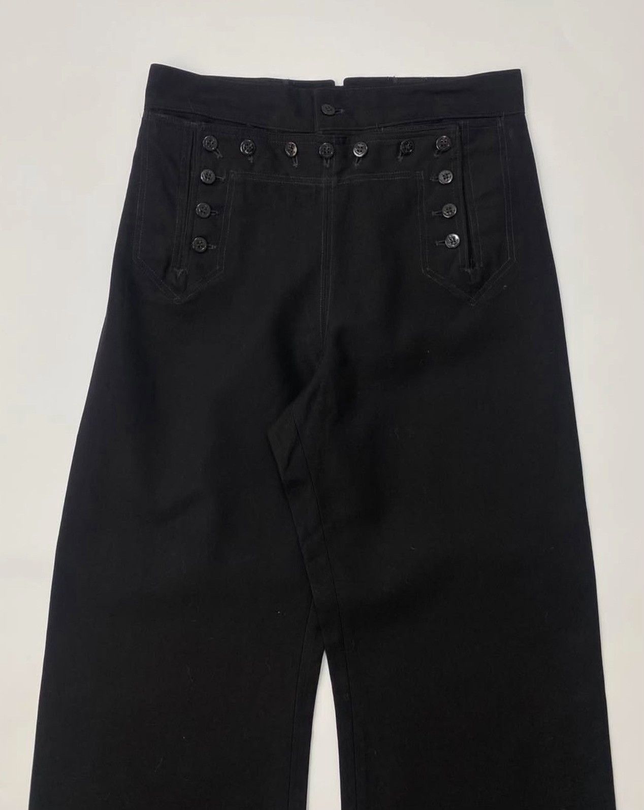 Vintage 1980s US Navy Cracker Jack Wool Pants Size US 32 / EU 48 - 2 Thumbnail