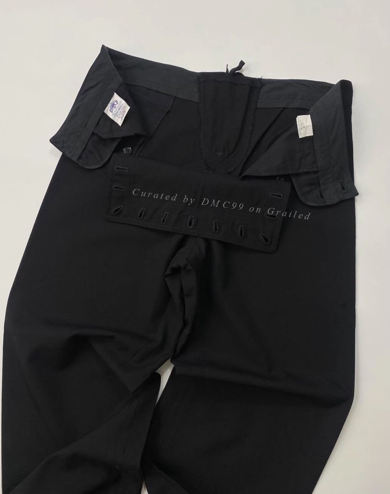 Vintage 1990s US Navy Sailor Pants Size US 38 / EU 54 - 4 Thumbnail