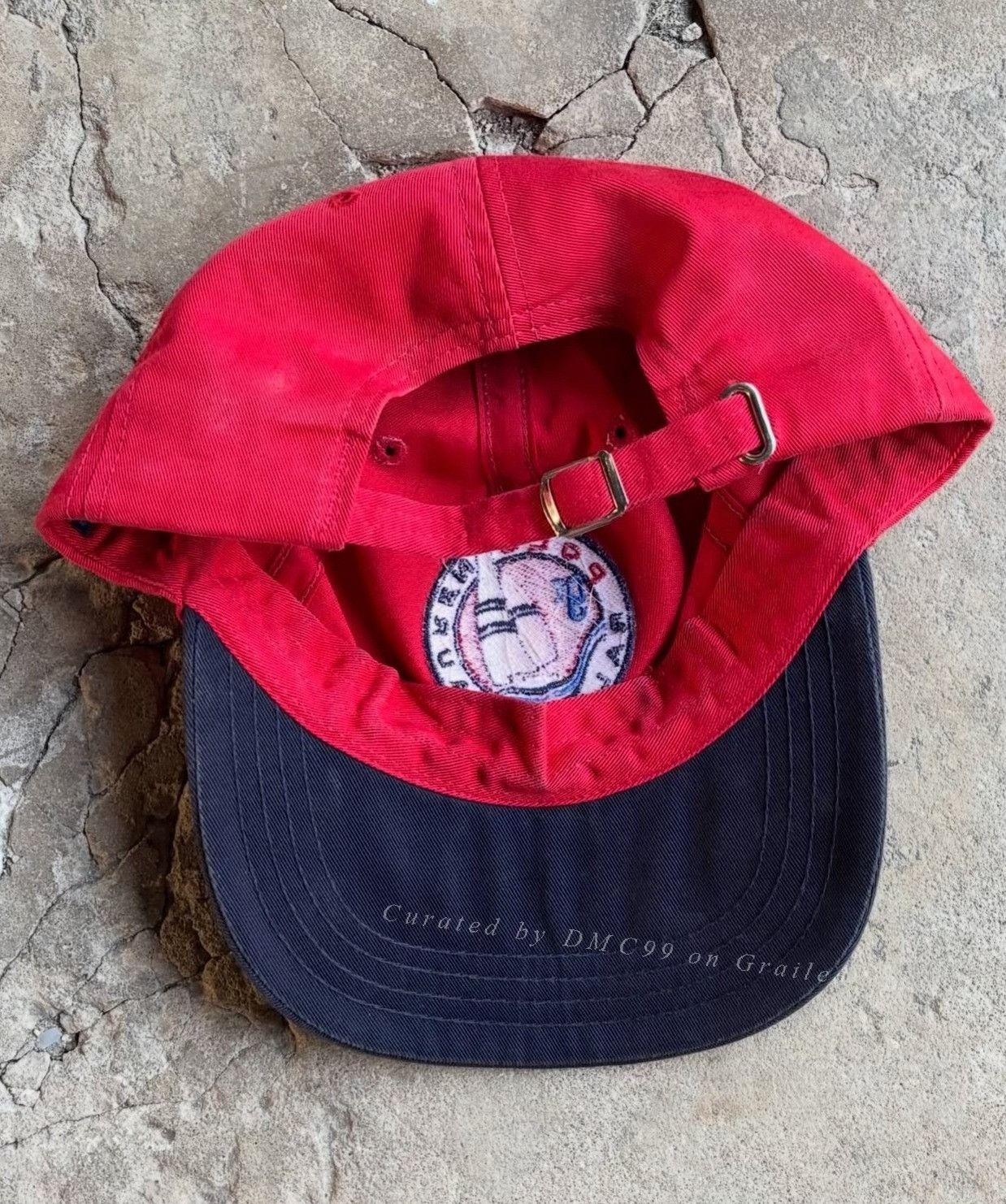 Vintage Vintage 1990s Ralph Lauren Polo Two-Tone Hat Size ONE SIZE - 5 Thumbnail