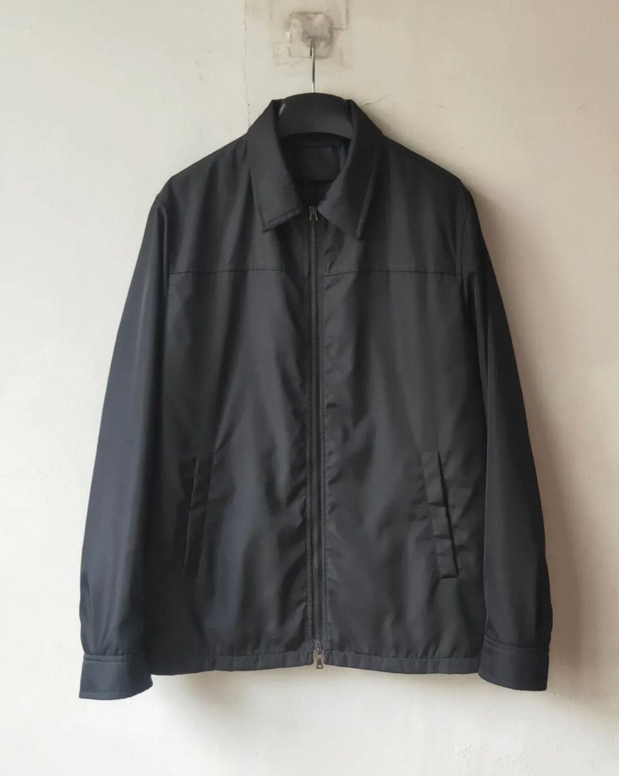 Vintage Vintage Prada 2012 Nylon Blouson Jacket Size US M / EU 48-50 / 2 - 2 Thumbnail
