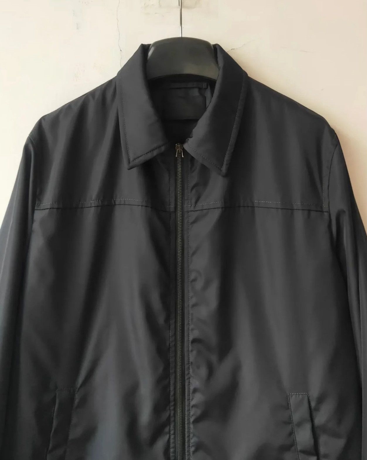 Vintage Vintage Prada 2012 Nylon Blouson Jacket Size US M / EU 48-50 / 2 - 3 Thumbnail