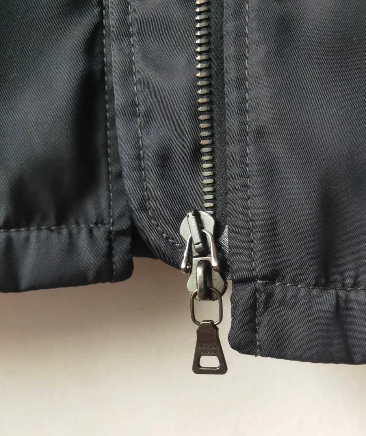 Vintage Vintage Prada 2012 Nylon Blouson Jacket Size US M / EU 48-50 / 2 - 8 Thumbnail