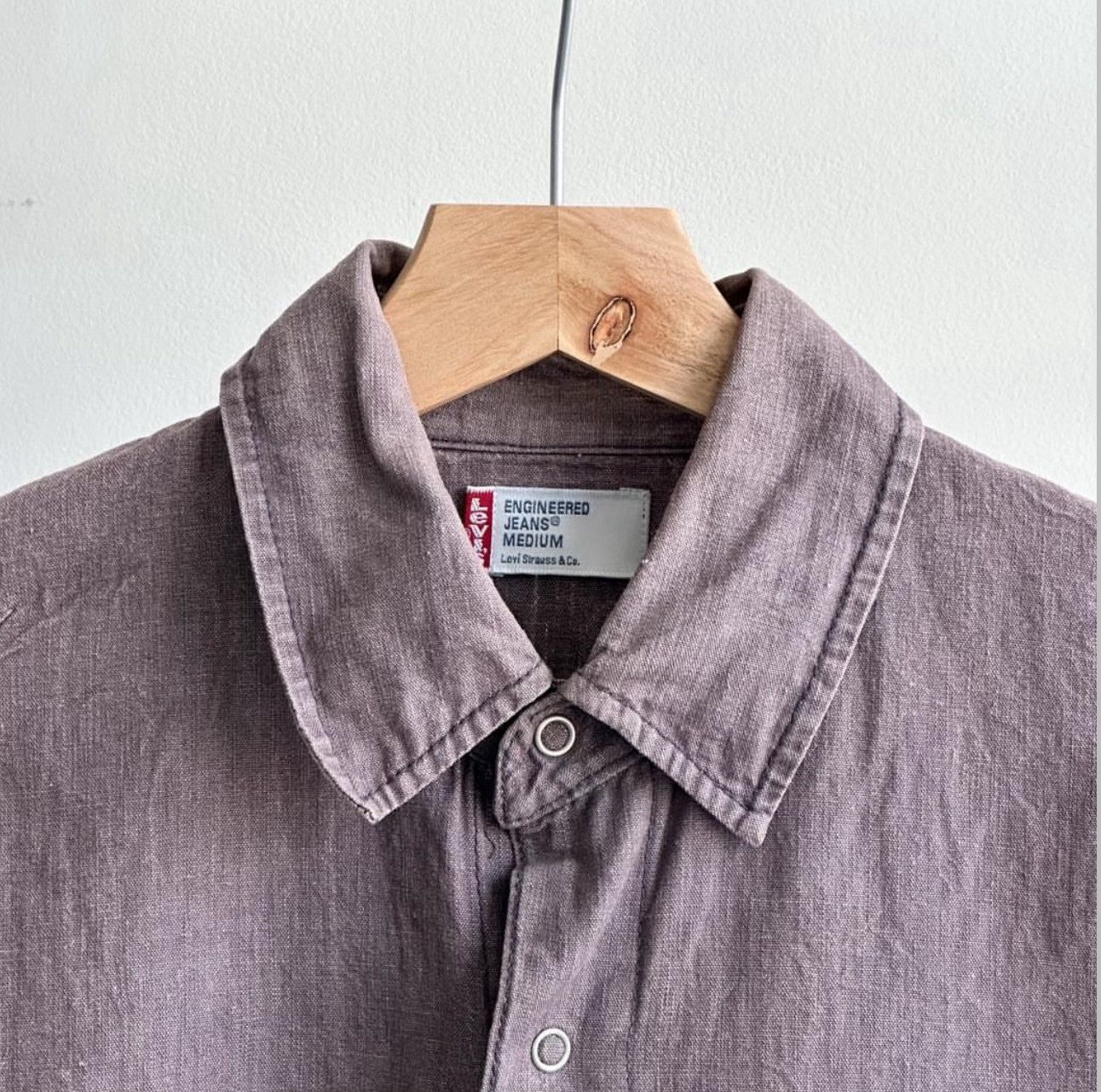 Vintage Vintage Levi's 2000s Engineered Single Button-down Shirt Size US M / EU 48-50 / 2 - 2 Thumbnail