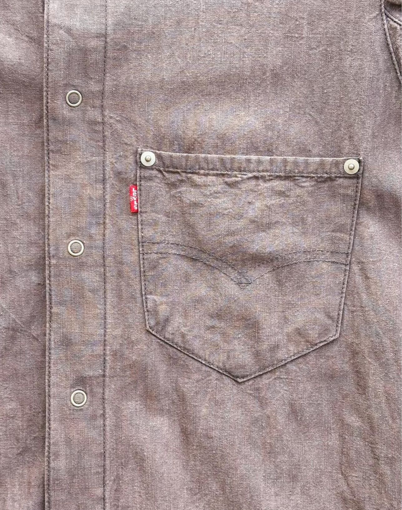 Vintage Vintage Levi's 2000s Engineered Single Button-down Shirt Size US M / EU 48-50 / 2 - 5 Thumbnail