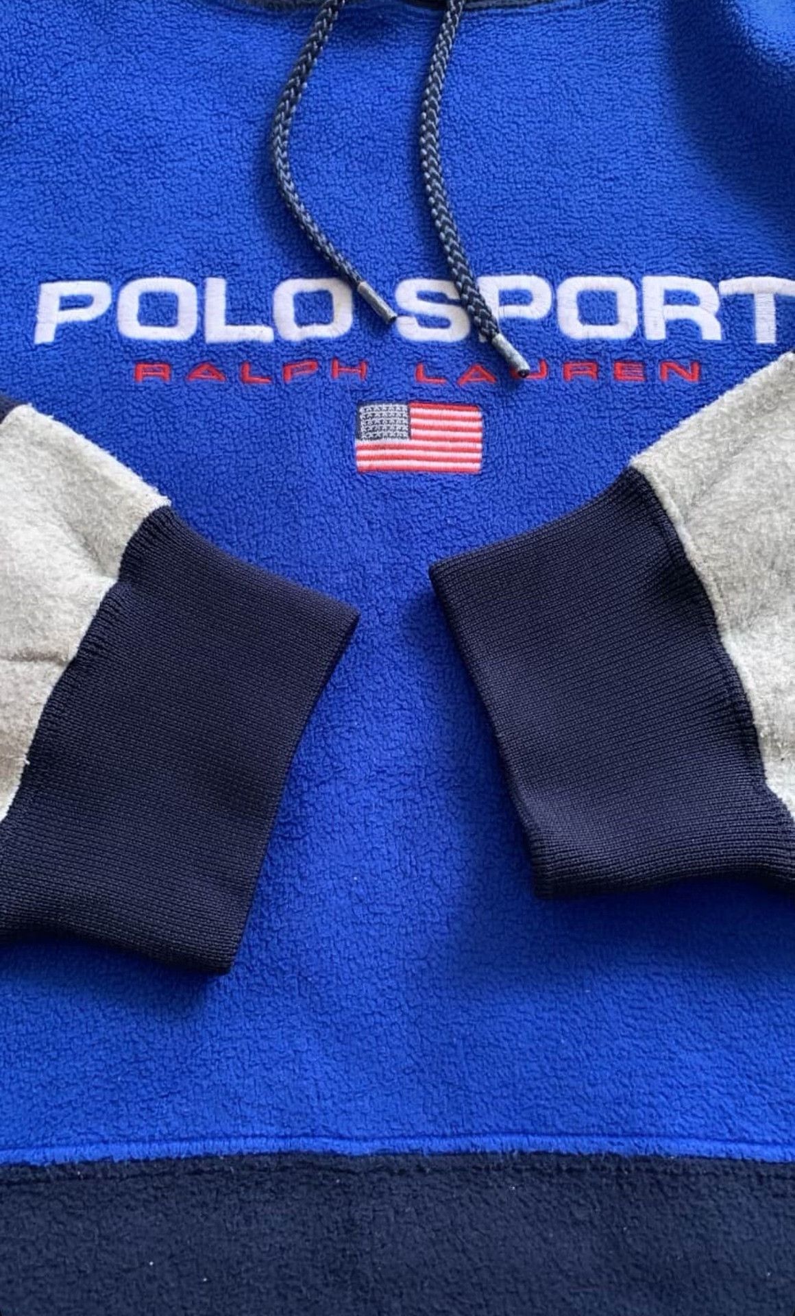 Vintage Vintage 1990s Polo Sport Hoodie Size US M / EU 48-50 / 2 - 8 Thumbnail