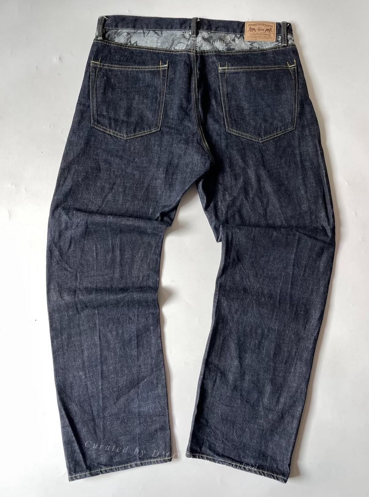 Vintage Vintage Stussy 2000s Rough Rugged Denim Pant Size US 38 / EU 54 - 7 Thumbnail