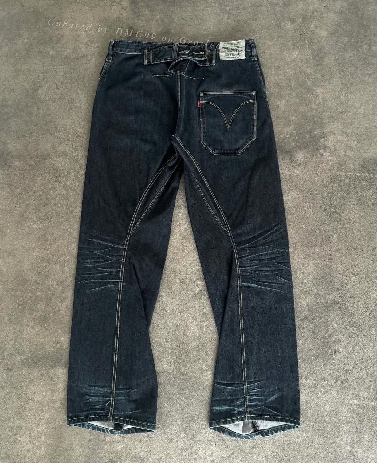 Vintage Vintage 2000s Levi's Engineered LEJ Jeans Size US 36 / EU 52 - 3 Thumbnail