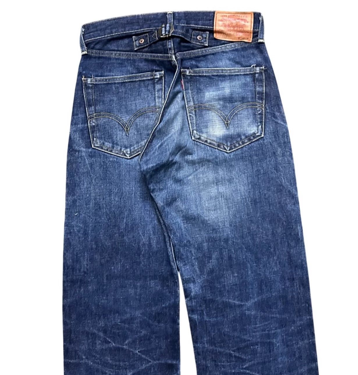 Vintage Vintage Levi's 90s 702xx BigE Selvedge Size US 28 / EU 44 - 4 Thumbnail