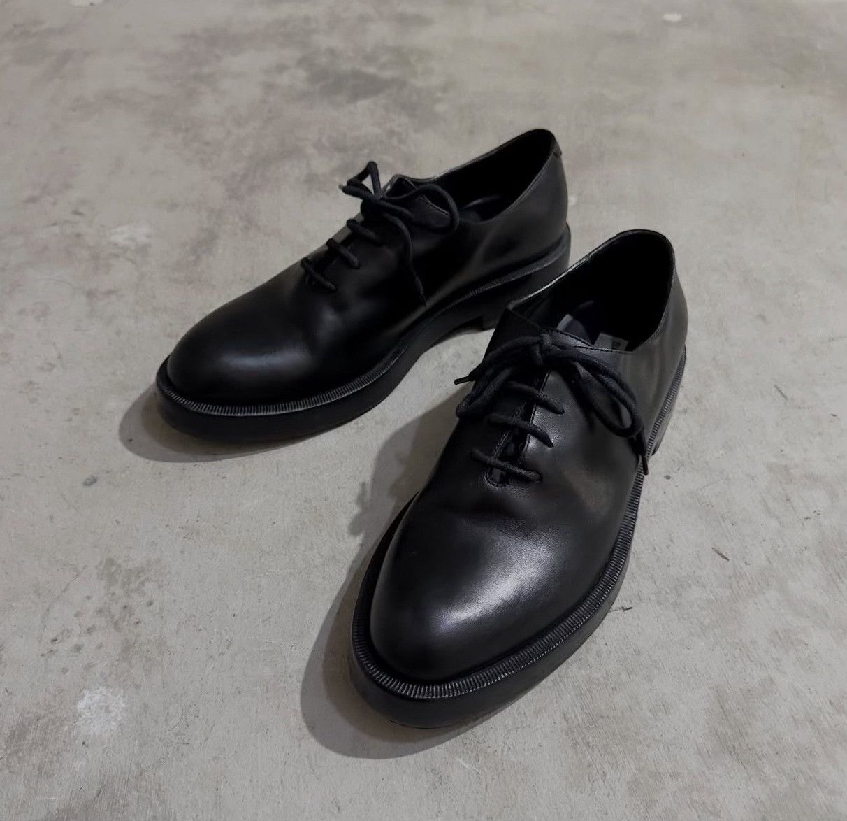 Vintage Vintage Balenciaga Leather Derby Shoes Size US 7 / EU 40 - 5 Thumbnail