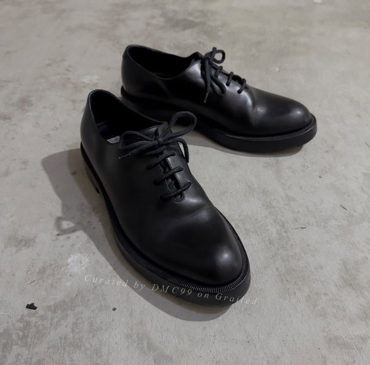 Vintage Vintage Balenciaga Leather Derby Shoes Size US 7 / EU 40 - 6 Thumbnail