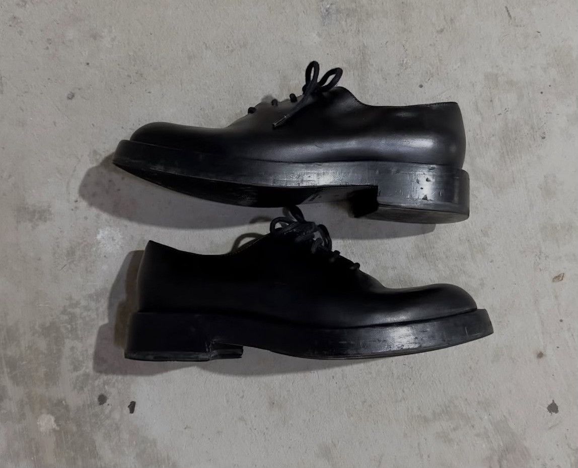 Vintage Vintage Balenciaga Leather Derby Shoes Size US 7 / EU 40 - 8 Thumbnail