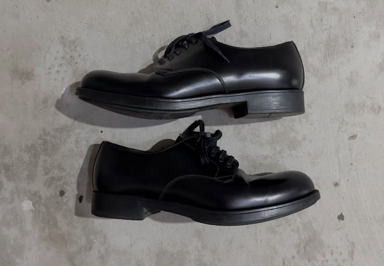 Vintage Vintage Prada 2010s Business Derby Shoes Size US 8 / EU 41 - 7 Thumbnail