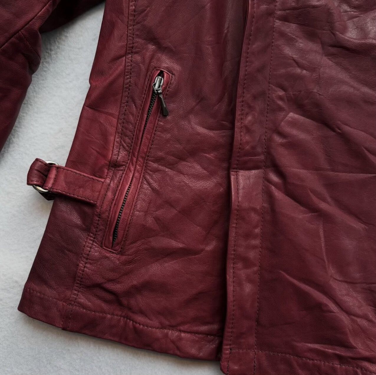 Vintage Vintage Katharine Hamnett 'Alien' Goat Skin Jacket Size US M / EU 48-50 / 2 - 6 Thumbnail