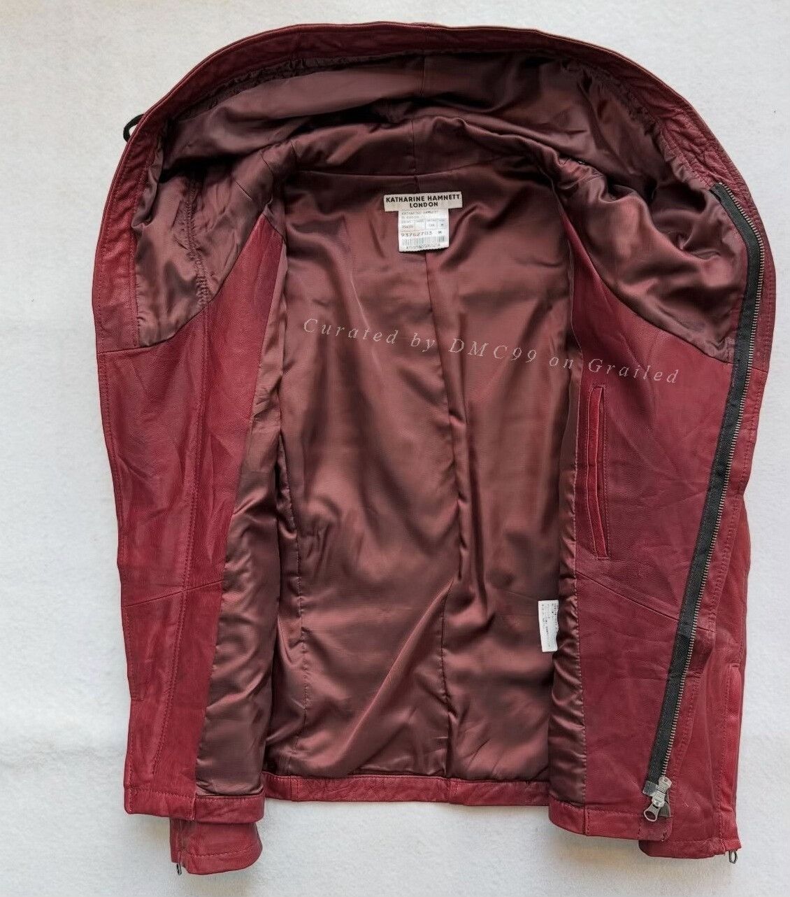 Vintage Vintage Katharine Hamnett 'Alien' Goat Skin Jacket Size US M / EU 48-50 / 2 - 7 Thumbnail