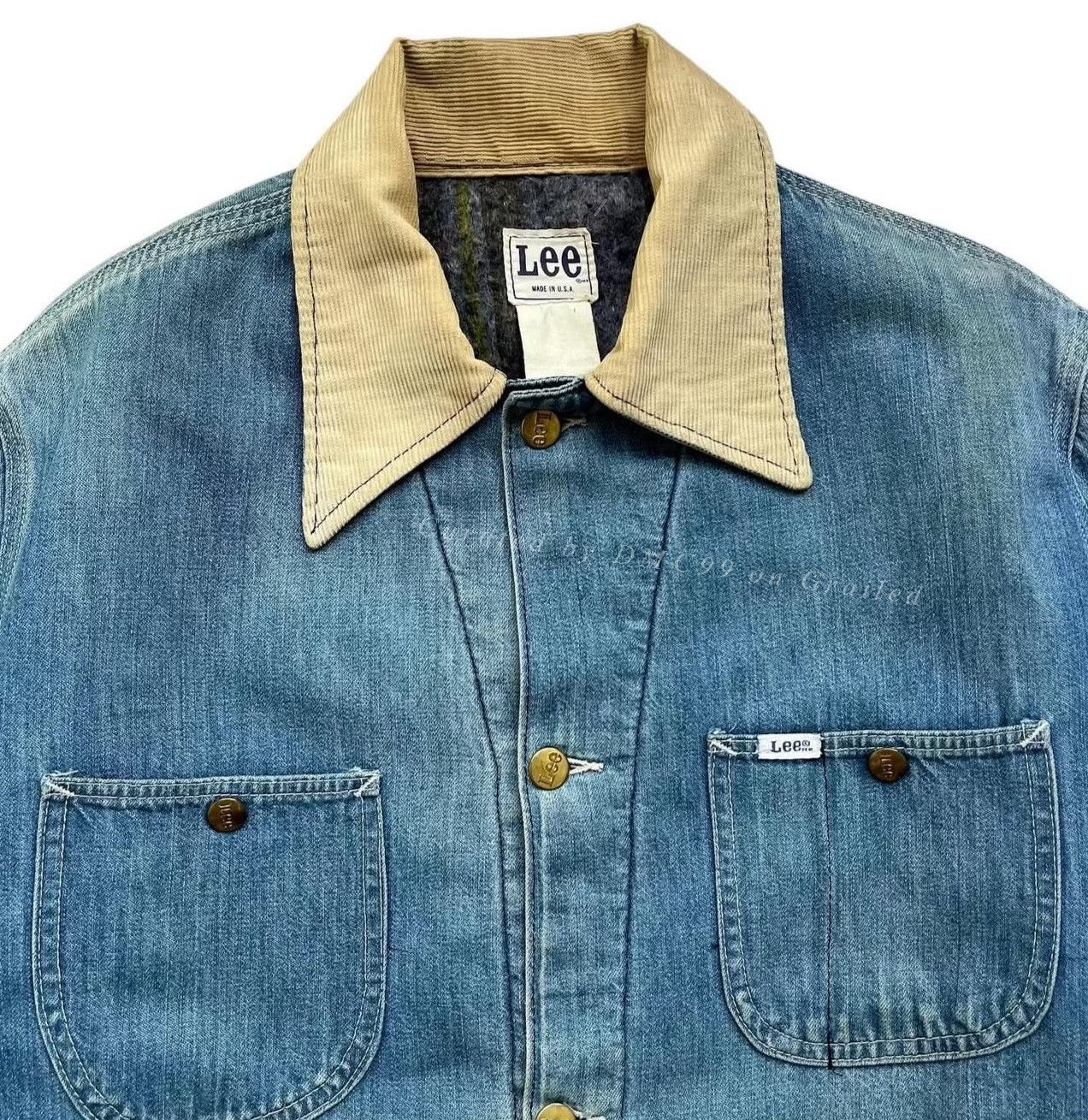 Vintage Vintage 1970s Lee 81 LJ Denim Jacket Size US M / EU 48-50 / 2 - 2 Thumbnail