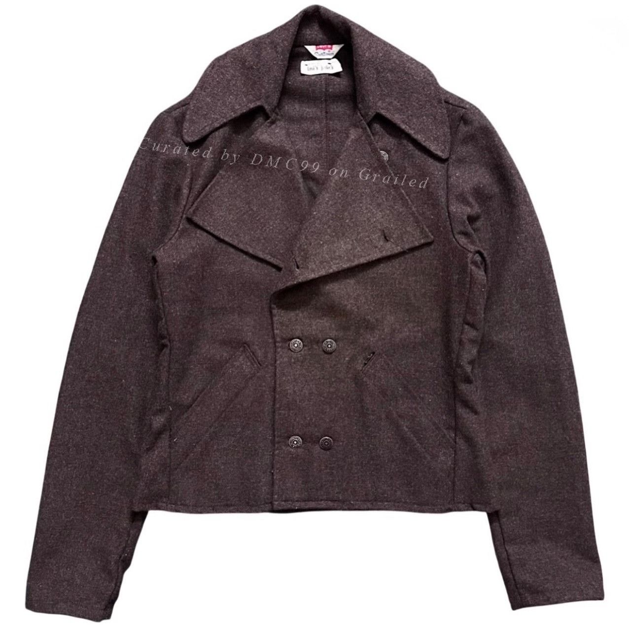 Vintage Vintage 60s Levi's Big E Wool Peacoat Size US M / EU 48-50 / 2 - 2 Thumbnail