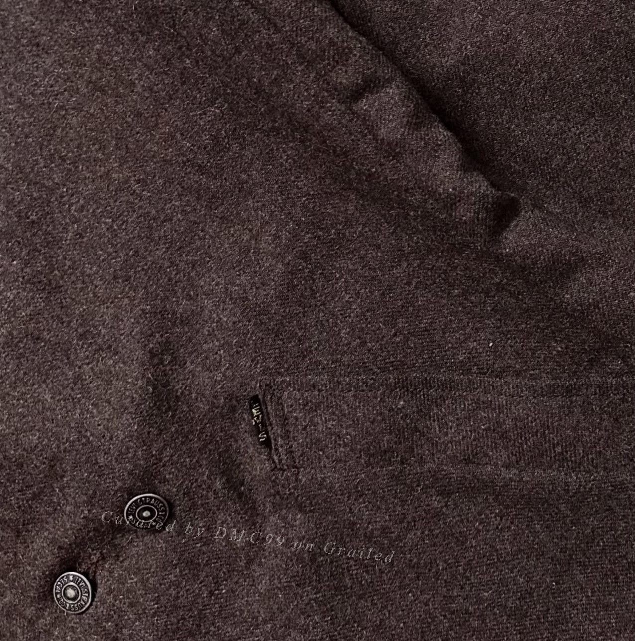 Vintage Vintage 60s Levi's Big E Wool Peacoat Size US M / EU 48-50 / 2 - 6 Thumbnail