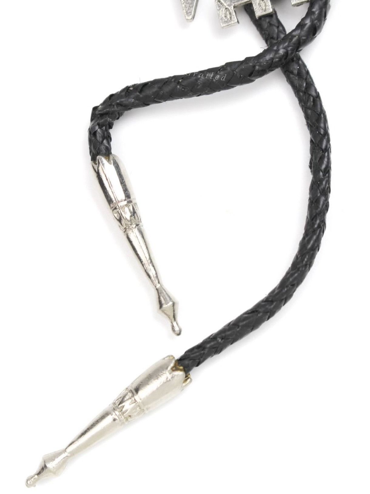 Vintage 1990s Native American Southwestern Thunderbird Bolo Tie Size ONE SIZE - 3 Thumbnail