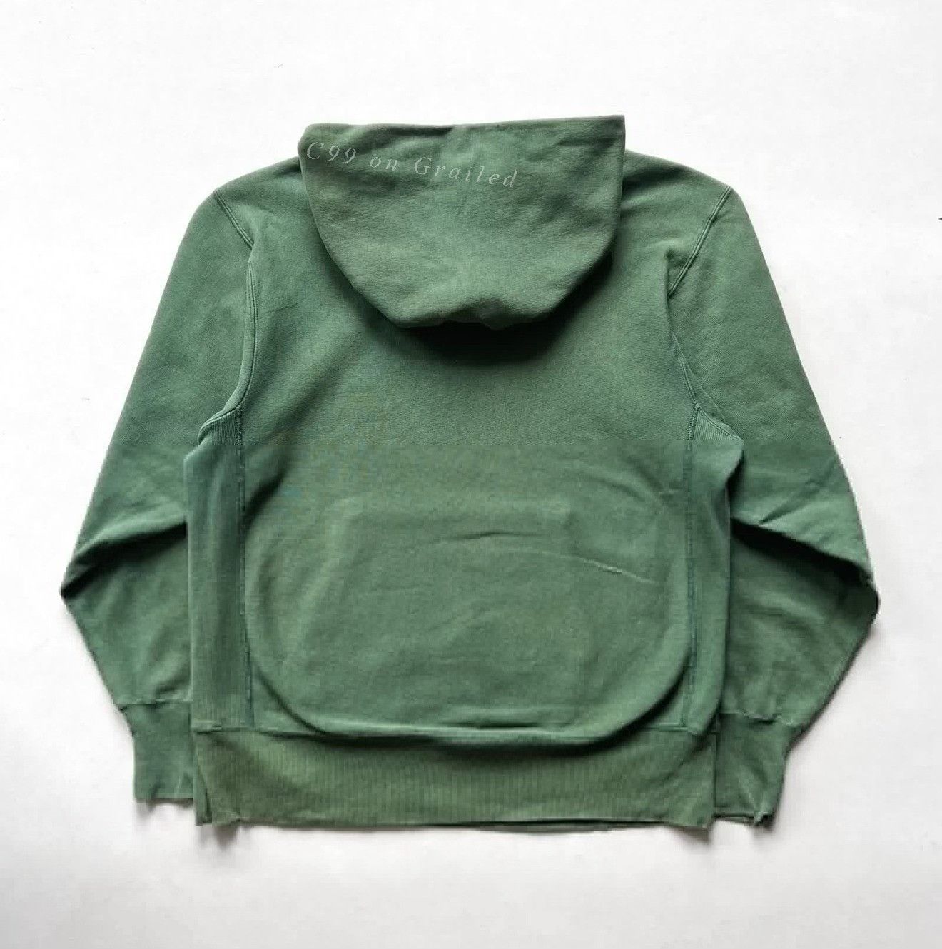 Vintage Vintage 1990s Faded Champion Reverse Weave Hoodie Size US L / EU 52-54 / 3 - 2 Thumbnail