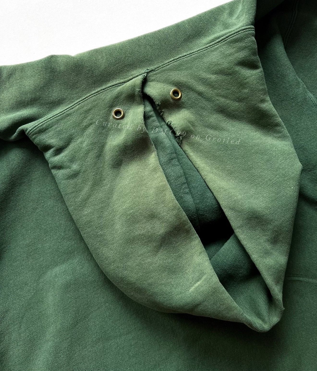 Vintage Vintage 1990s Faded Champion Reverse Weave Hoodie Size US L / EU 52-54 / 3 - 6 Thumbnail