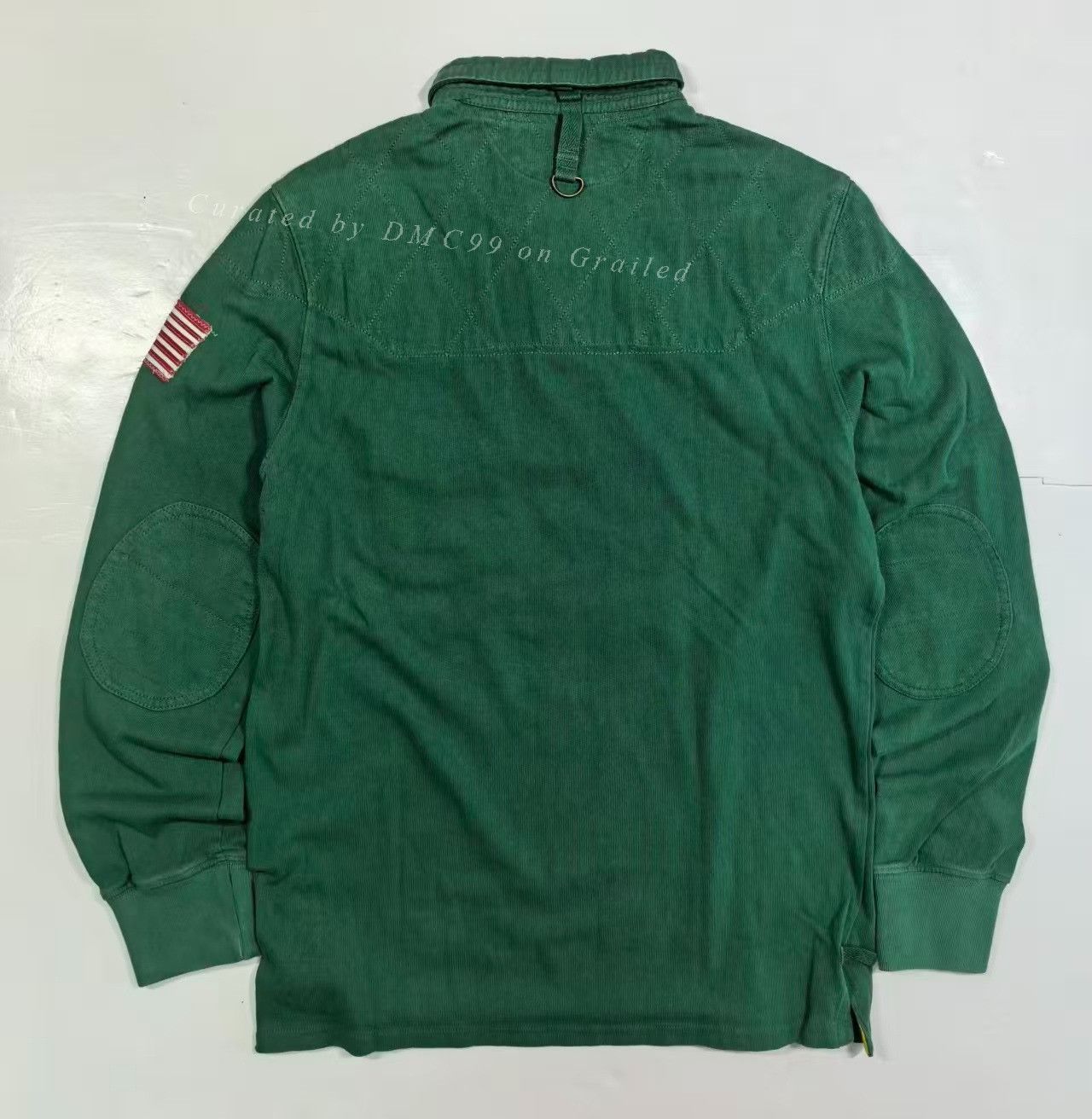 Vintage Vintage Polo Ralph Lauren Green Longsleeve Shirt Size US M / EU 48-50 / 2 - 3 Thumbnail